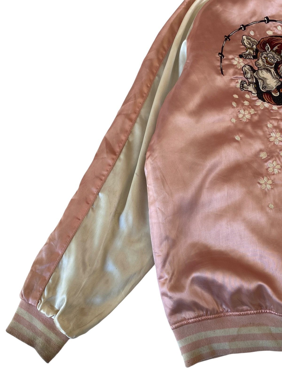 Japanese Brand Vtg Sukajan Japan Embroided Jacket Size US L / EU 52-54 / 3 - 5 Thumbnail