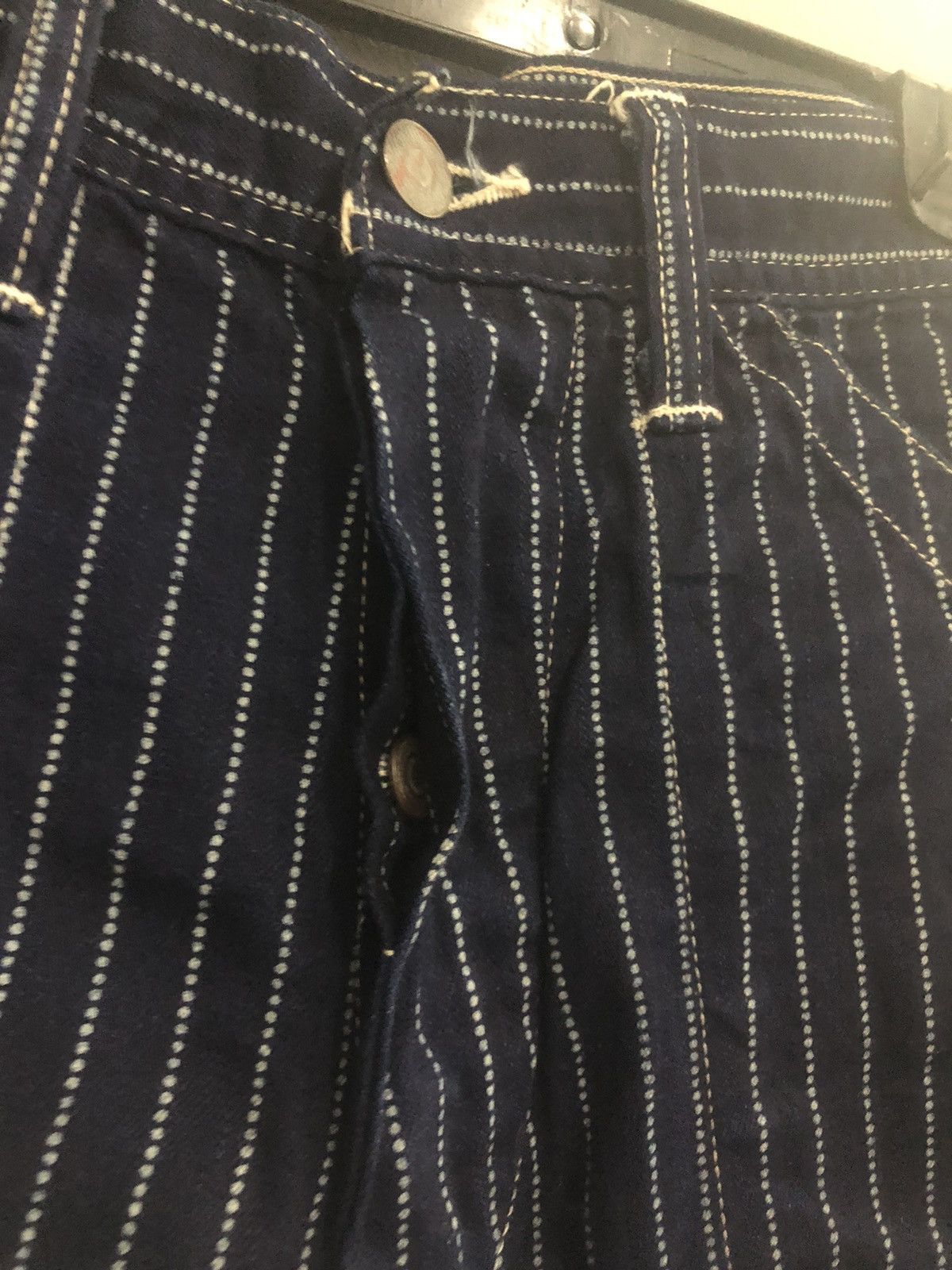 Sugar Cane × Toyo Enterprises SUGAR CANE Denim Pants Wabash Buckleback Japan Size US 28 / EU 44 - 4 Thumbnail