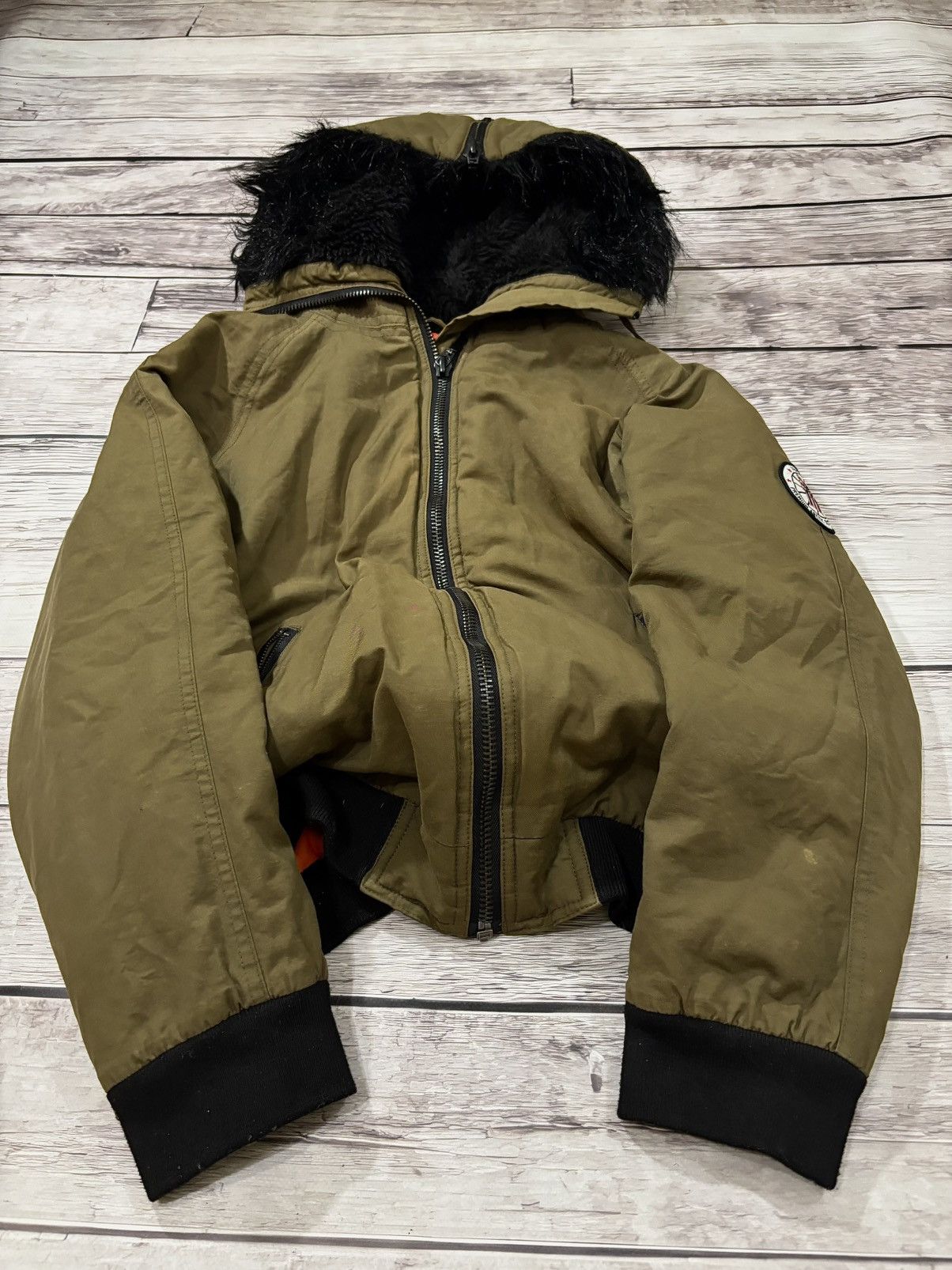 Hysteric Glamour × Japanese Brand Japanese VTG If Six Was Nine Style Military Y2K Jacket Fur Size US M / EU 48-50 / 2 - 2 Thumbnail