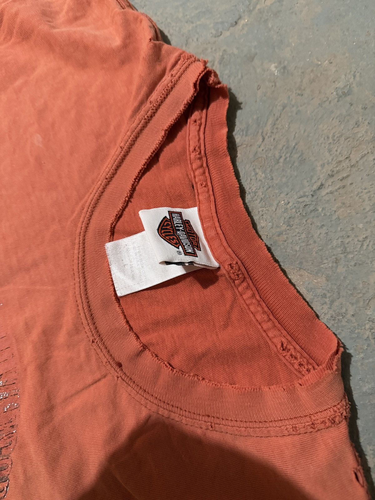 Harley Davidson Vintage Faded and Distressed 2004 Harley Davidson Tee Size US L / EU 52-54 / 3 - 5 Thumbnail