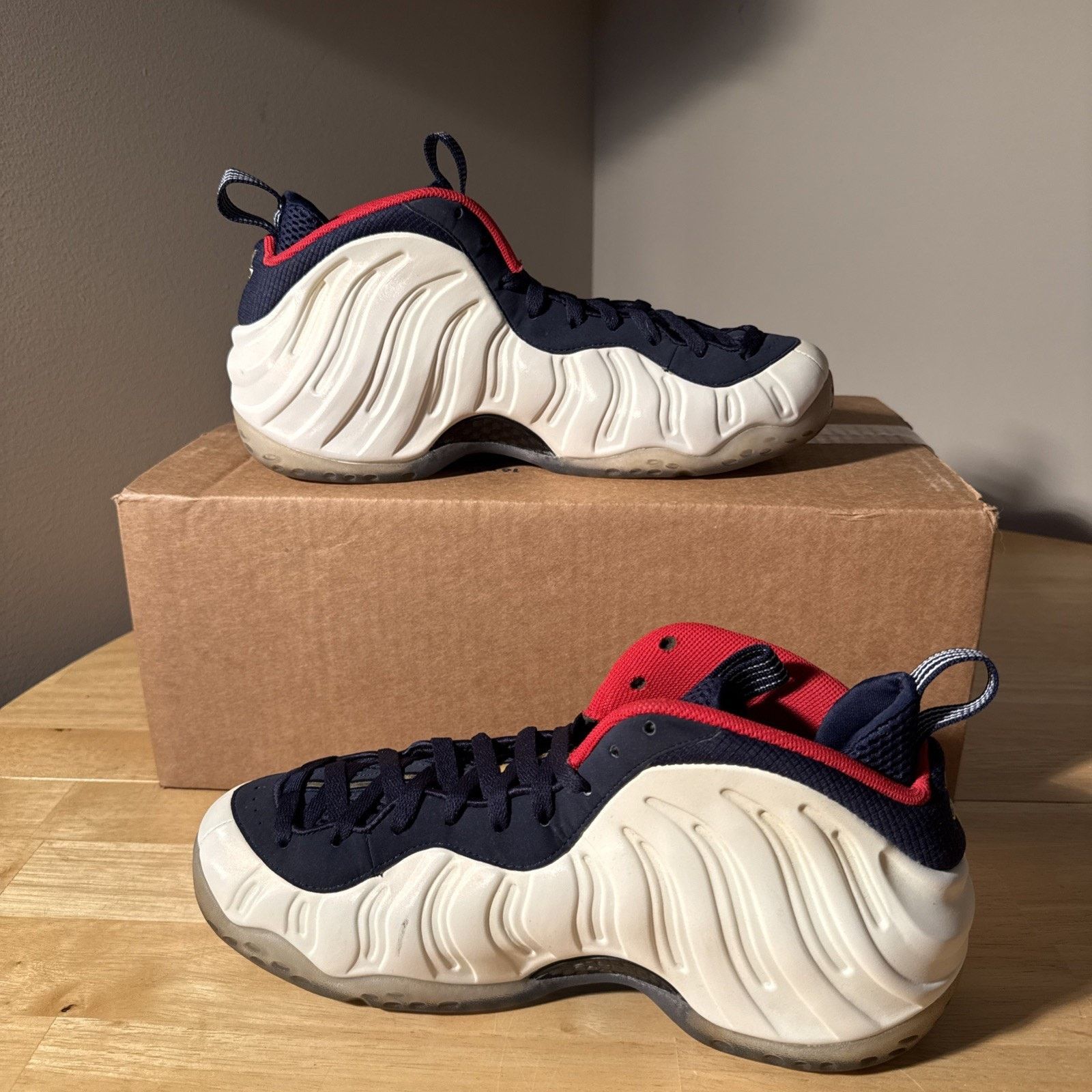 Nike Size 10.5 - Nike Air Foamposite One PRM Olympic Size US 10.5 / EU 43-44 - 5 Thumbnail