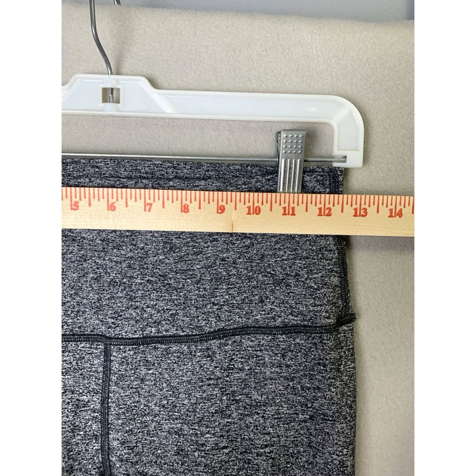 Lululemon Lululemon Wunder Under Leggings 8 Gray Heather High-Rise Athletic Slim Skinny Women Regular Size 30" / US 8 / IT 44 - 7 Thumbnail