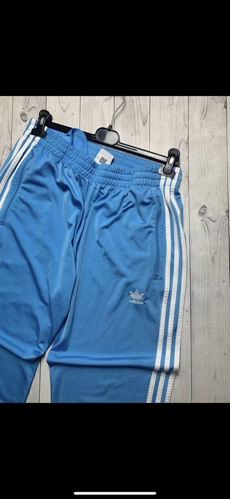 Other Vintage adidas original pants Y2K logo rare blue size L Size US 34 / EU 50 - 2 Thumbnail
