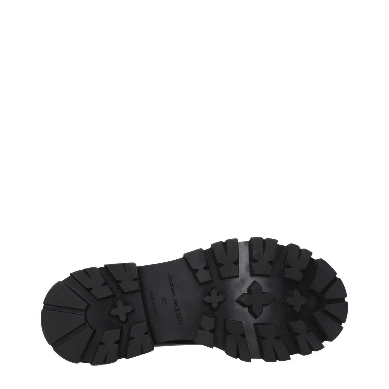 Alexander McQueen ob1o1e0225 Leather Ankle Boots in Black Size US 10.5 / EU 43-44 - 5 Thumbnail