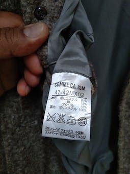 Comme Ca Ism × Japanese Brand × Vintage COMME CA ISM DOUBLE-BREASTED KNITTED COAT Size US S / EU 44-46 / 1 - 7 Thumbnail