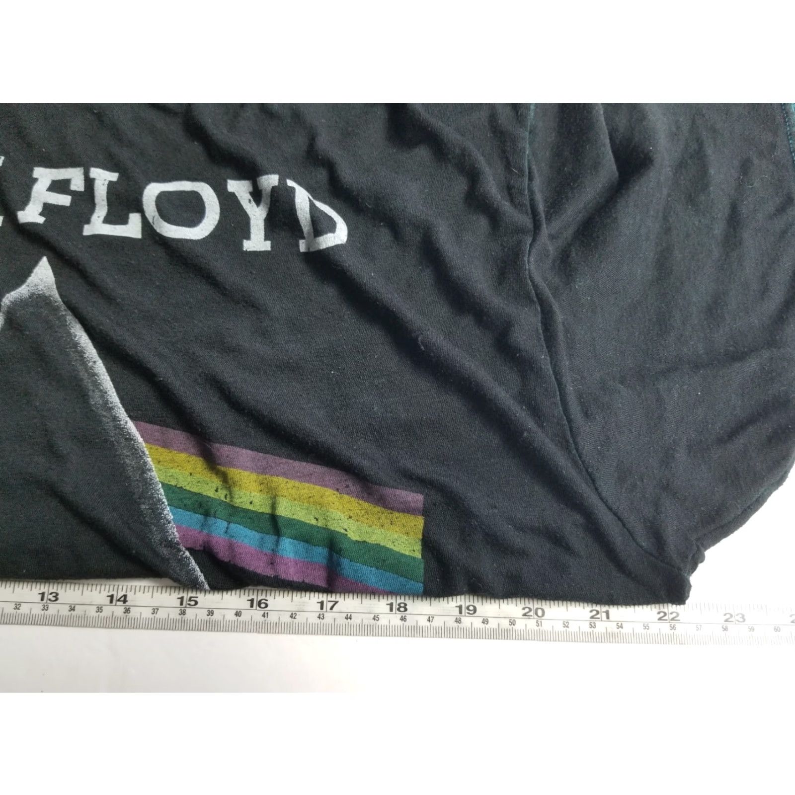 Vintage Pink Floyd T-Shirt Mens Large The Dark Side of the Moon Black Tie Dye Graphic Tee Rock'n'Roll Size US L / EU 52-54 / 3 - 4 Thumbnail