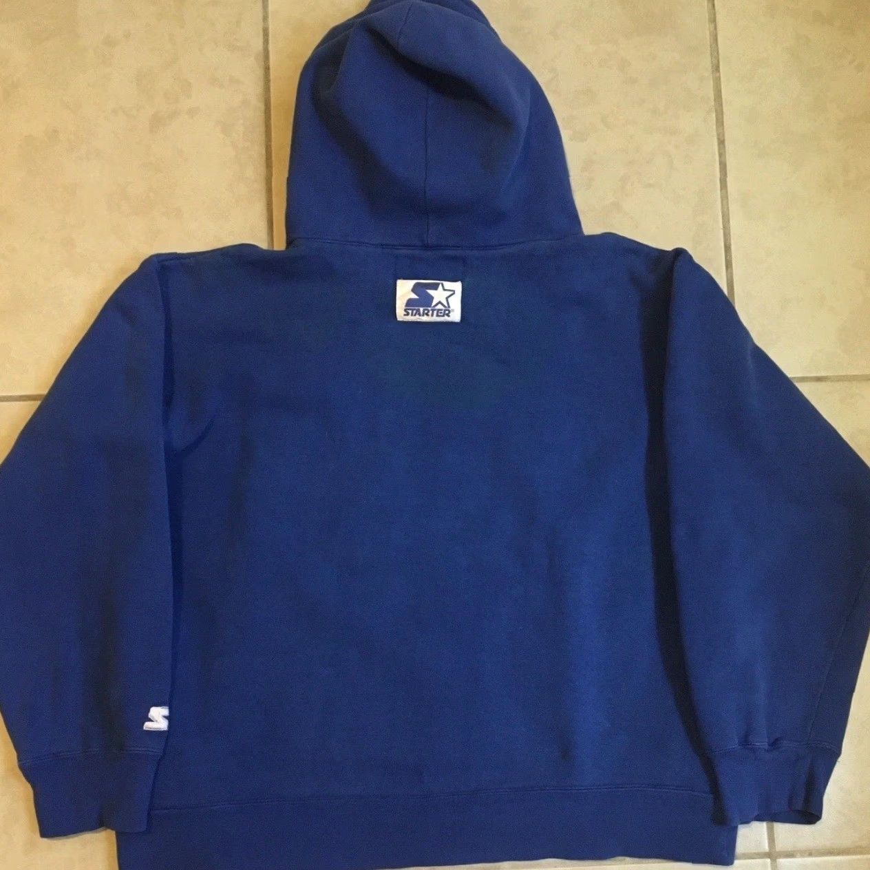 Starter VINTAGE Starter Los Angeles Rams Faded Boxy Hoodie M L Football NFL Grunge 90s Blues Size US M / EU 48-50 / 2 - 2 Thumbnail