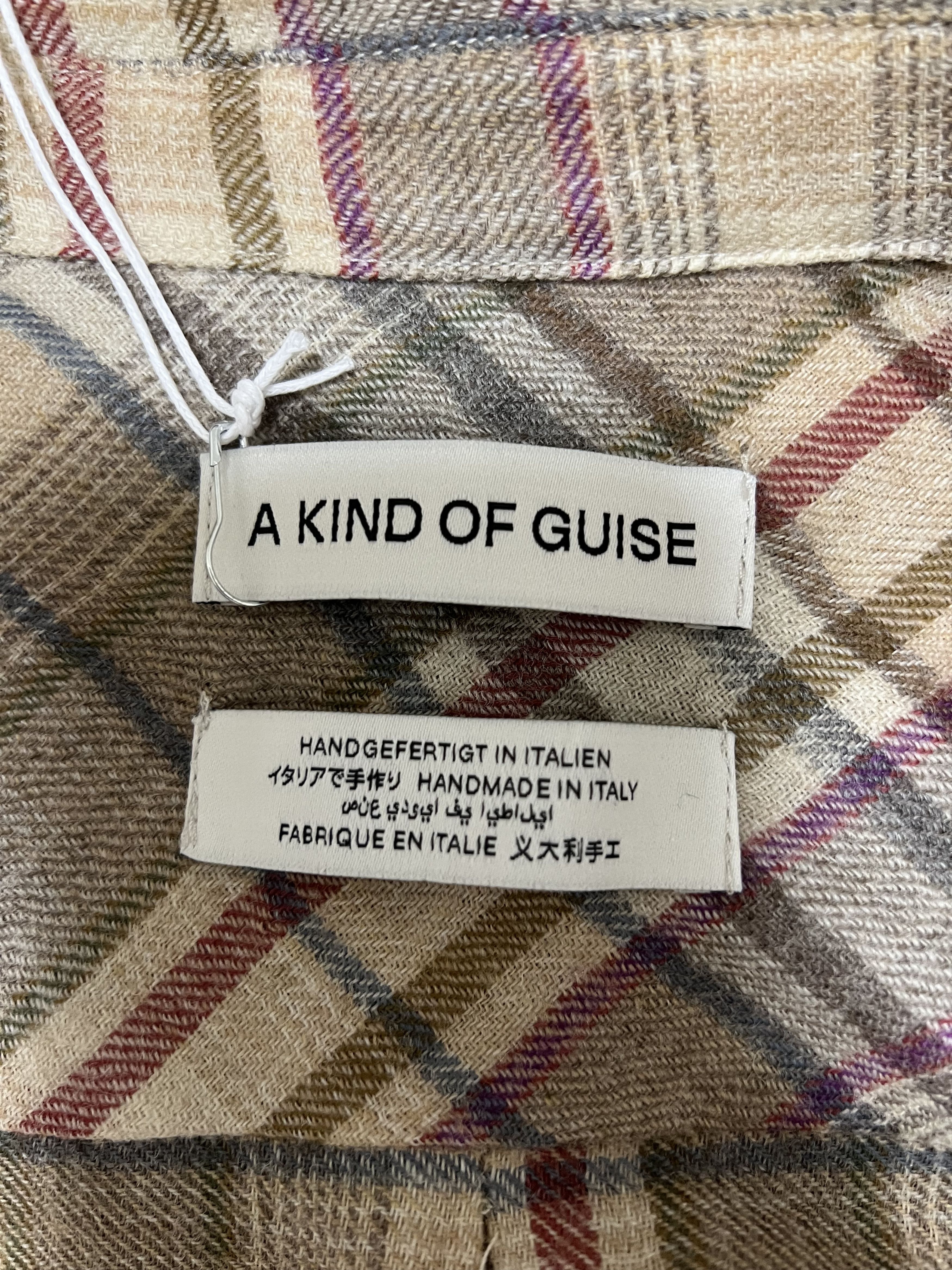 A Kind Of Guise 💚 AW23 A Kind Of Guise Gusto Shirt Ice Check Medium Size US M / EU 48-50 / 2 - 12 Thumbnail
