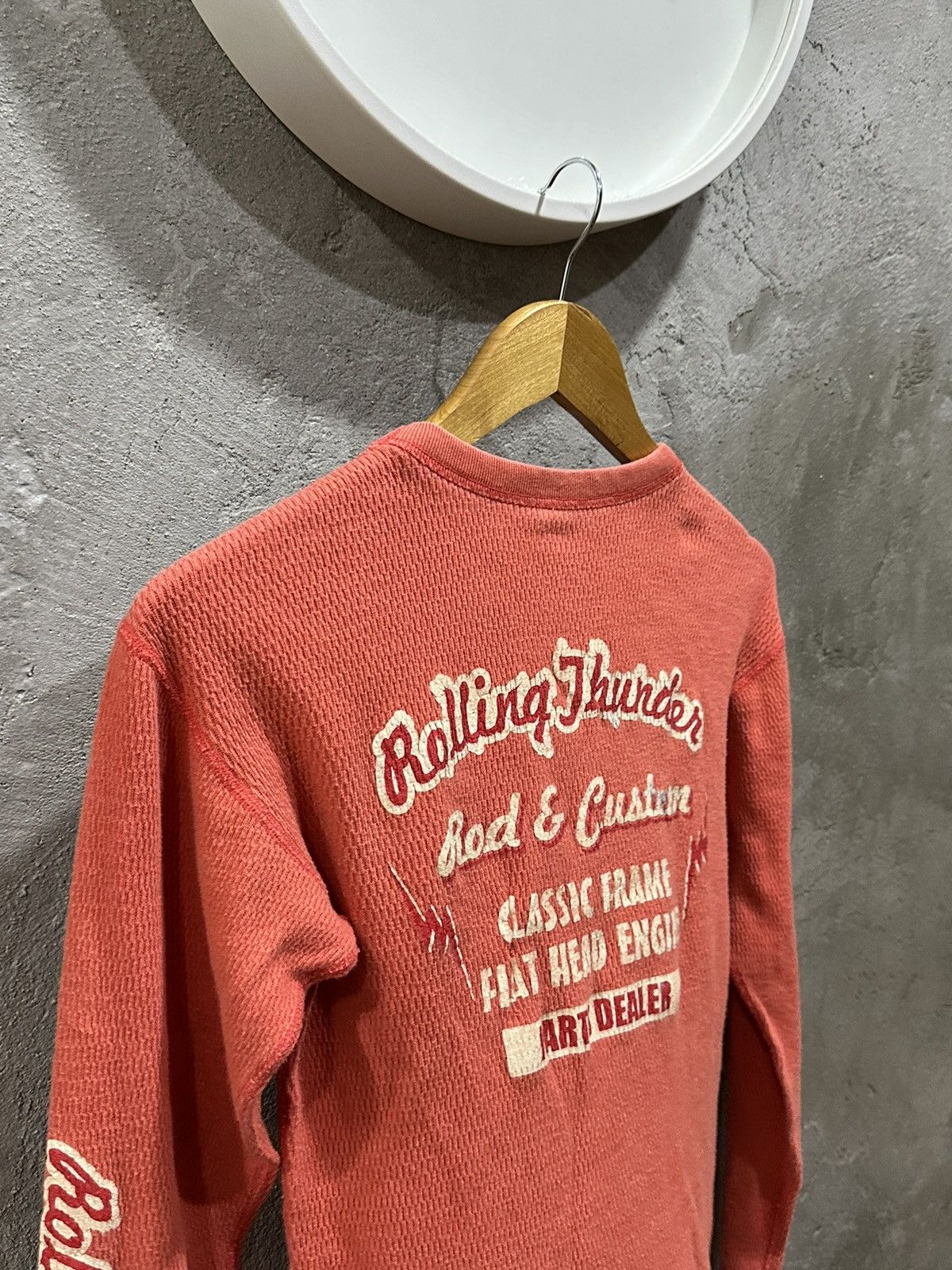 The Flat Head The Flat Head Rod Custom Rolling Thunder Thermal L/S Shirt Size US M / EU 48-50 / 2 - 4 Thumbnail