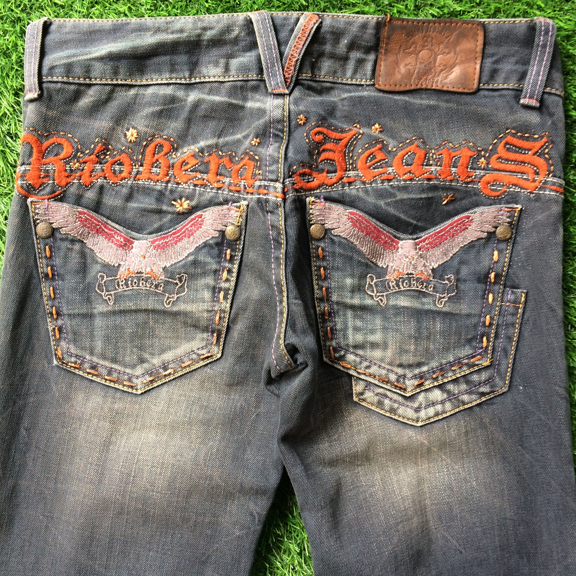Japanese Brand Riobera Bootcut Japanese Denim Jeans D-709 Size 26" / US 2 / IT 38 - 4 Thumbnail