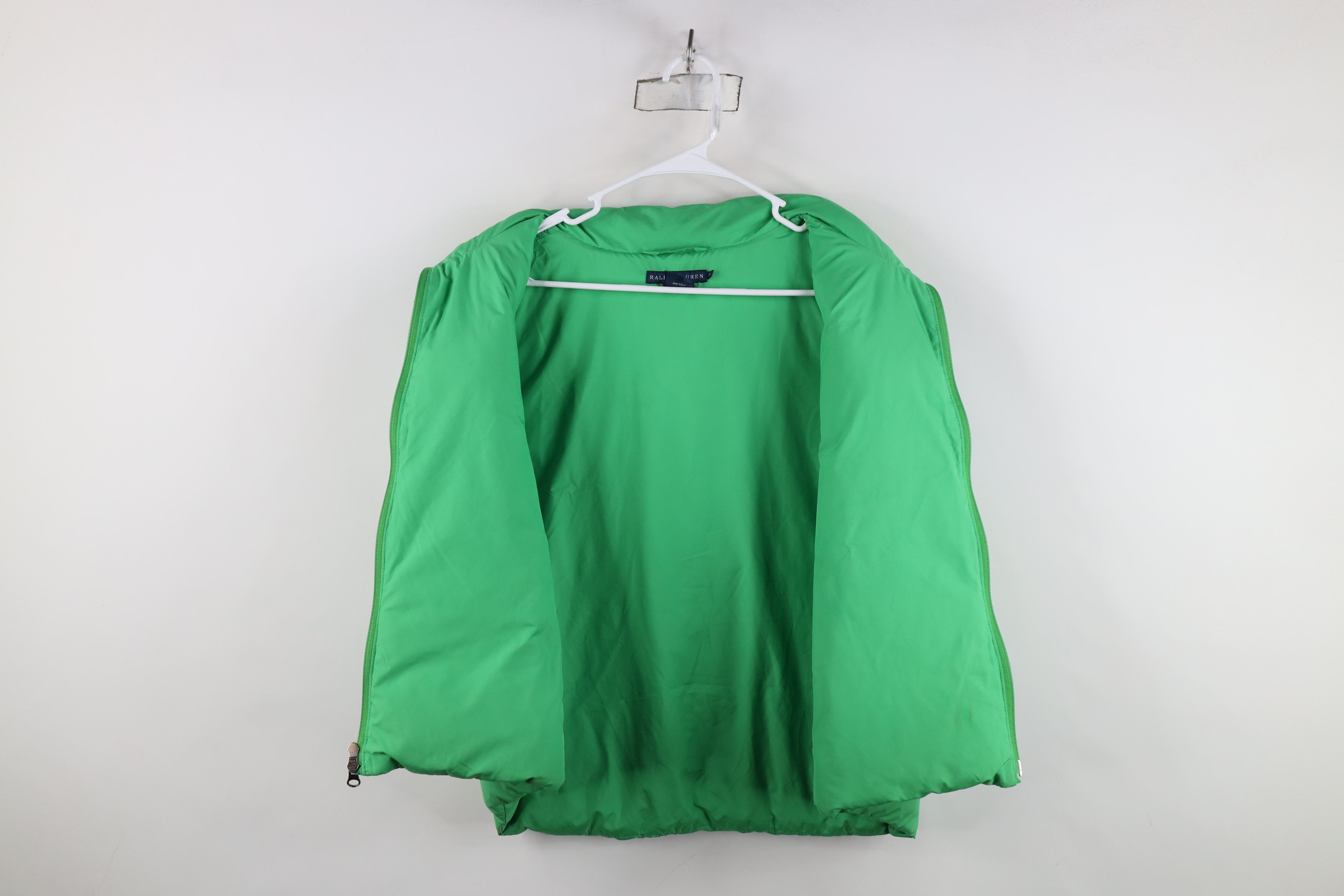 Ralph Lauren Vintage 90s Ralph Lauren Duck Down Puffer Vest Jacket Green Size XL / US 12-14 / IT 48-50 - 9 Thumbnail