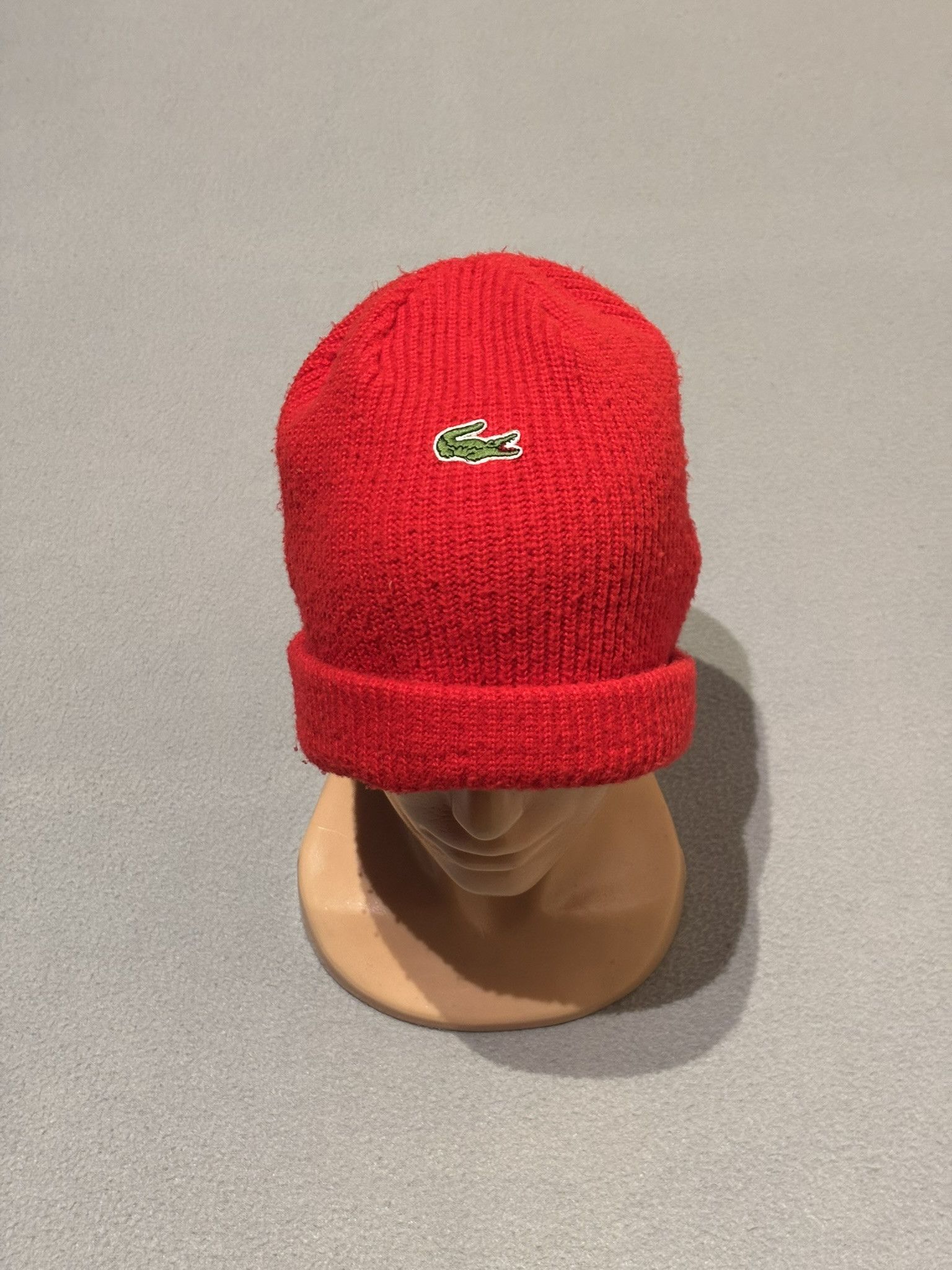 Lacoste Lacoste vintage 80s winter hat, size: Universal Size ONE SIZE - 1 Thumbnail