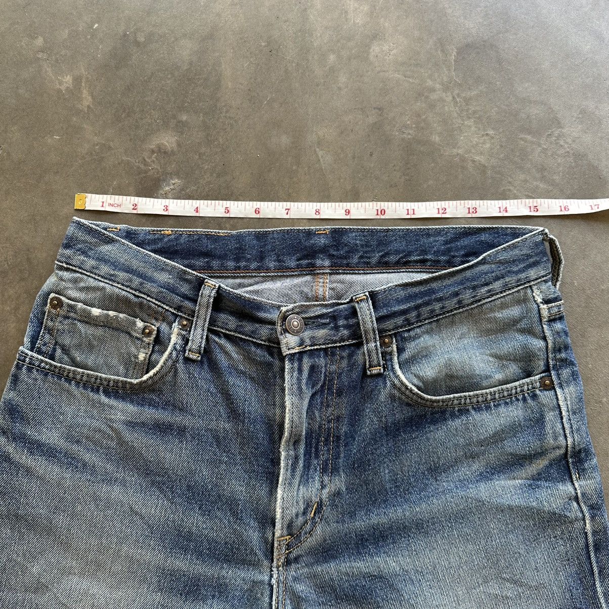 Japanese Brand Vintage Edwin Faded Denim Jean Pant W30 Size US 30 / EU 46 - 8 Thumbnail