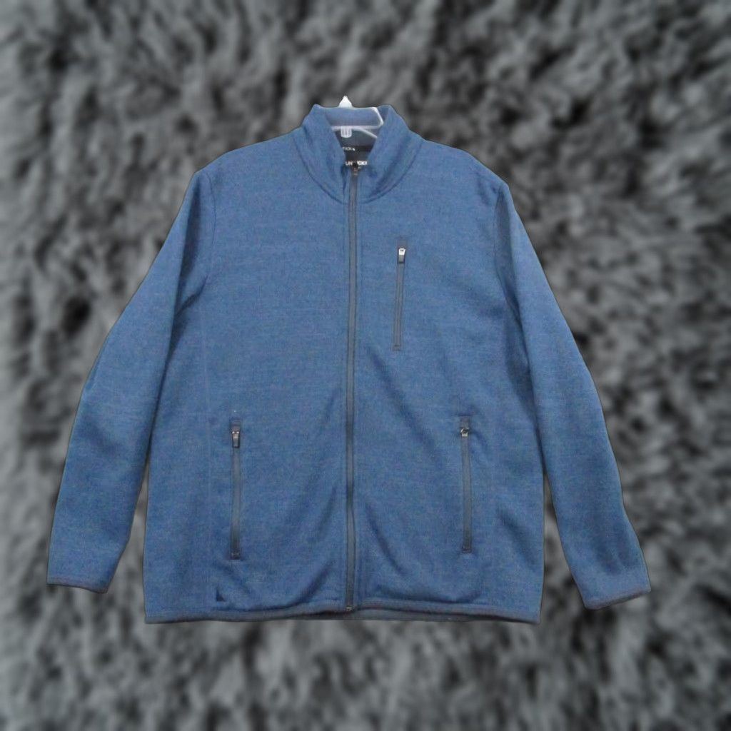 UNTUCKit UNTUCKit Jacket Men's 2XL Navy Stretch Zip Pockets Golf Jacket Mens 2XL Navy Zip Pockets Stretch Wind-Resistant Logo Zipper Golf Untuckit Size US XXL / EU 58 / 5 - 1 Thumbnail