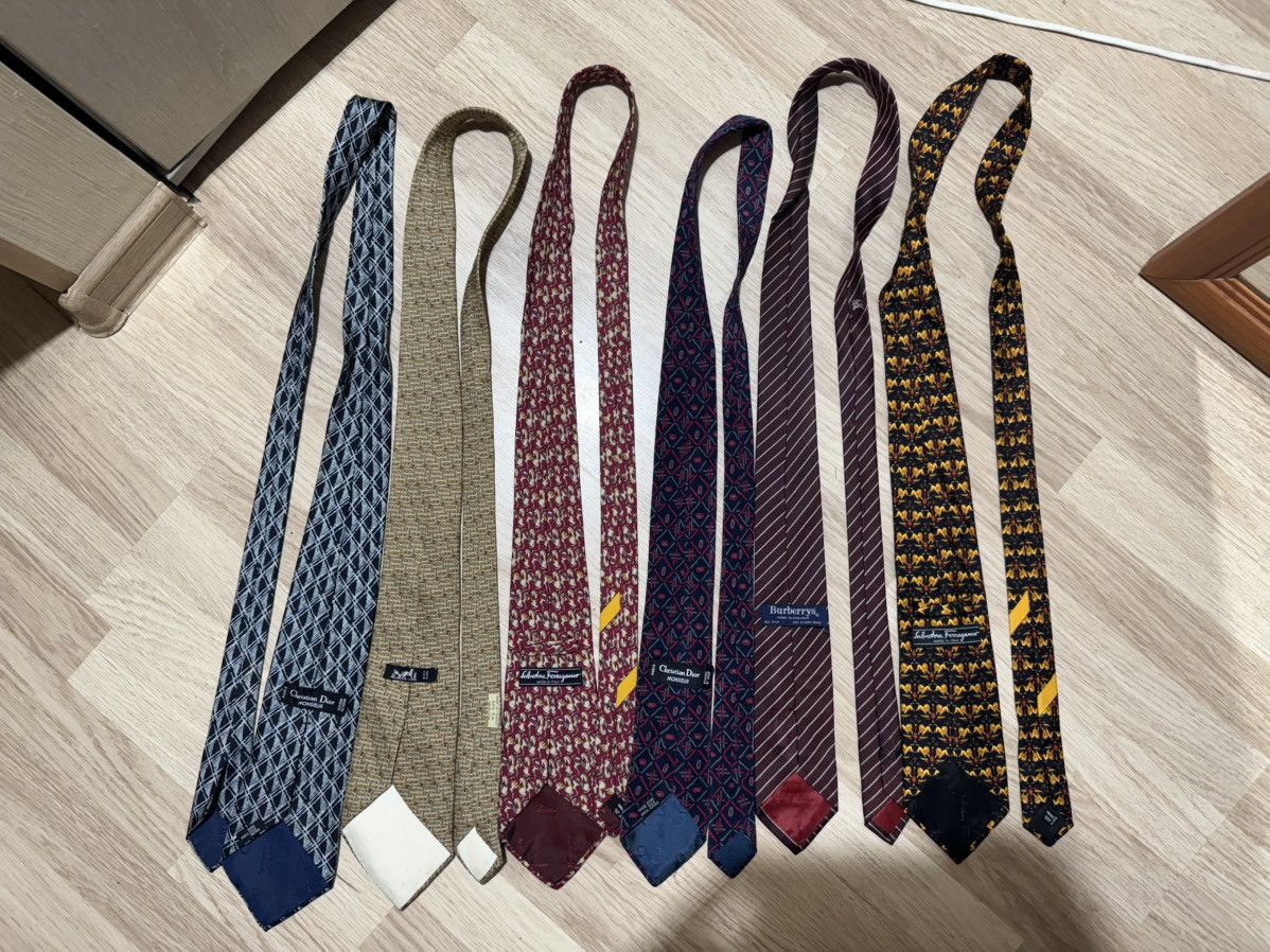 Burberry Burberry vintage tie Size ONE SIZE - 15 Thumbnail