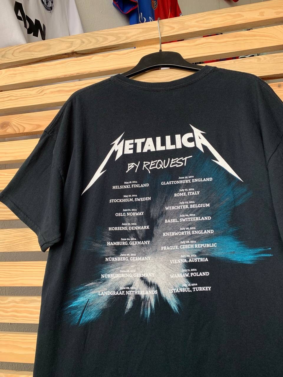 Band Tees × Metallica × Vintage Vintage Metallica by Request Tour Tee Black Size XL Size US XL / EU 56 / 4 - 8 Thumbnail