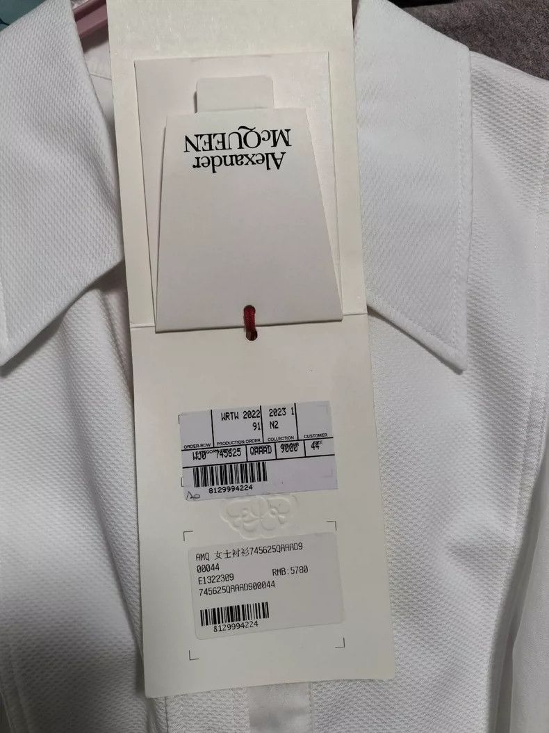Alexander McQueen Alexander McQUEEN size 44 Short sleeved shirt 2505-Nextarr Size L / US 10 / IT 46 - 4 Thumbnail
