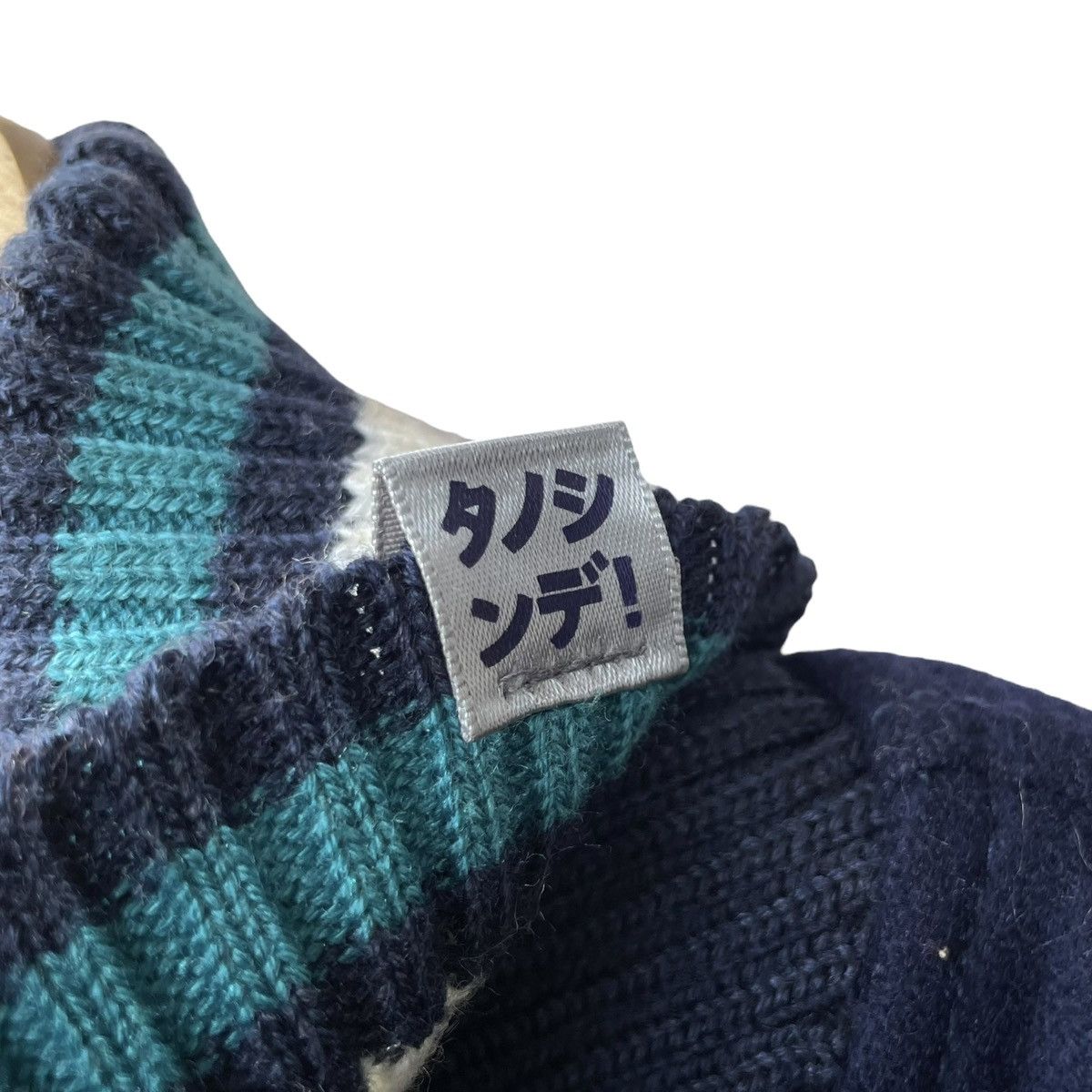 Designer × SABIT Sabit NYC Tanoshinde Rare Vintage 00s Wool Letterman Jacket Size US L / EU 52-54 / 3 - 13 Thumbnail