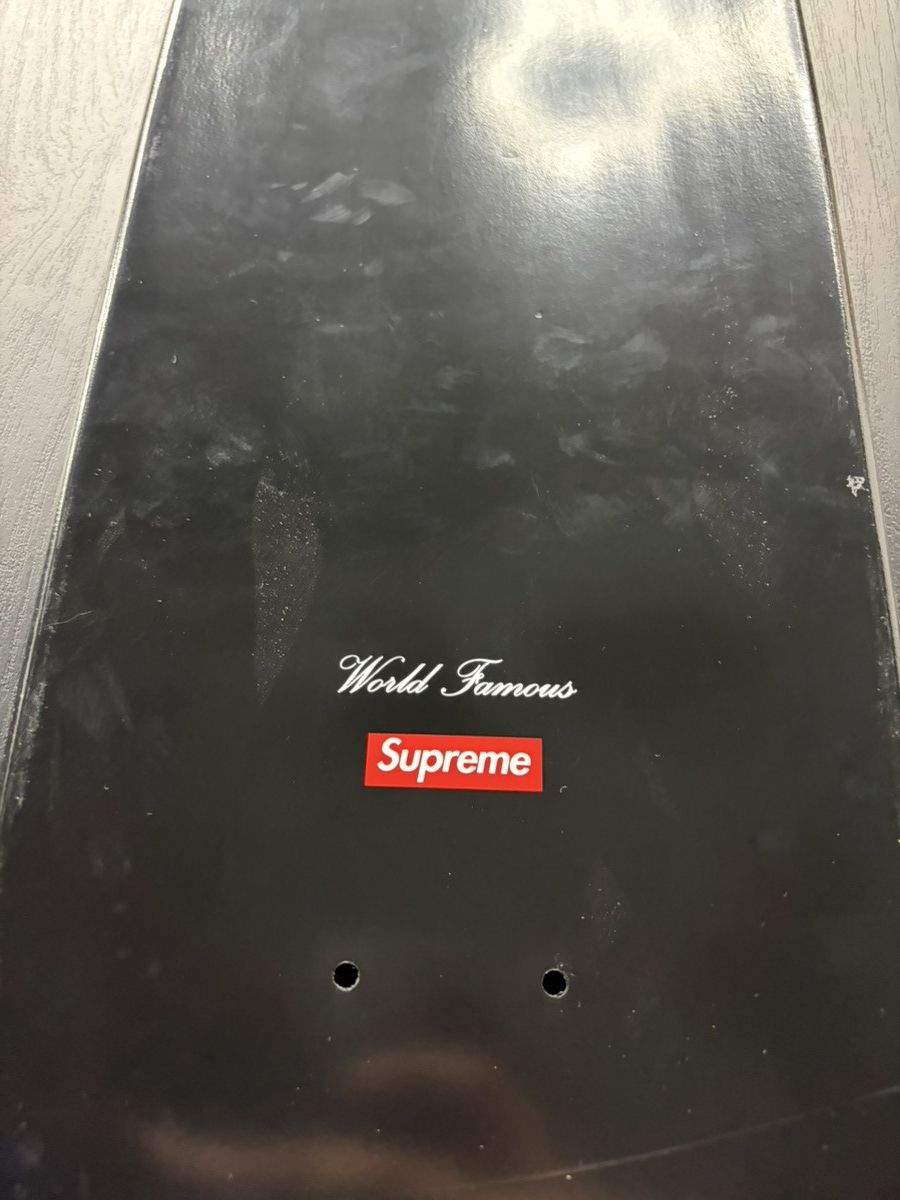 Supreme Supreme Motion Logo Cruiser Skateboard Deck Black Size ONE SIZE - 4 Thumbnail