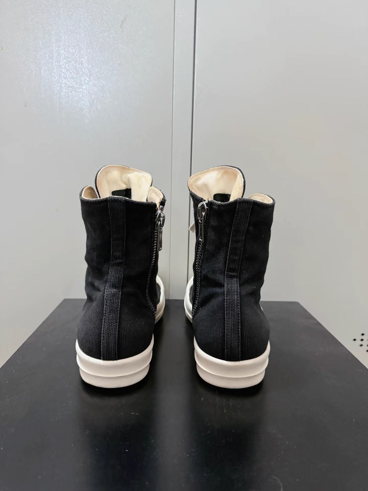 Rick Owens Drkshdw Rick Owens Drkshdw Converse high-top sneakers Size US 7.5 / EU 40-41 - 3 Thumbnail