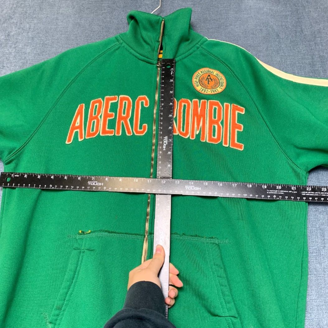 Abercrombie & Fitch VTG Abercrombie & Fitch Track Jacket Mens L Green Size US L / EU 52-54 / 3 - 6 Thumbnail