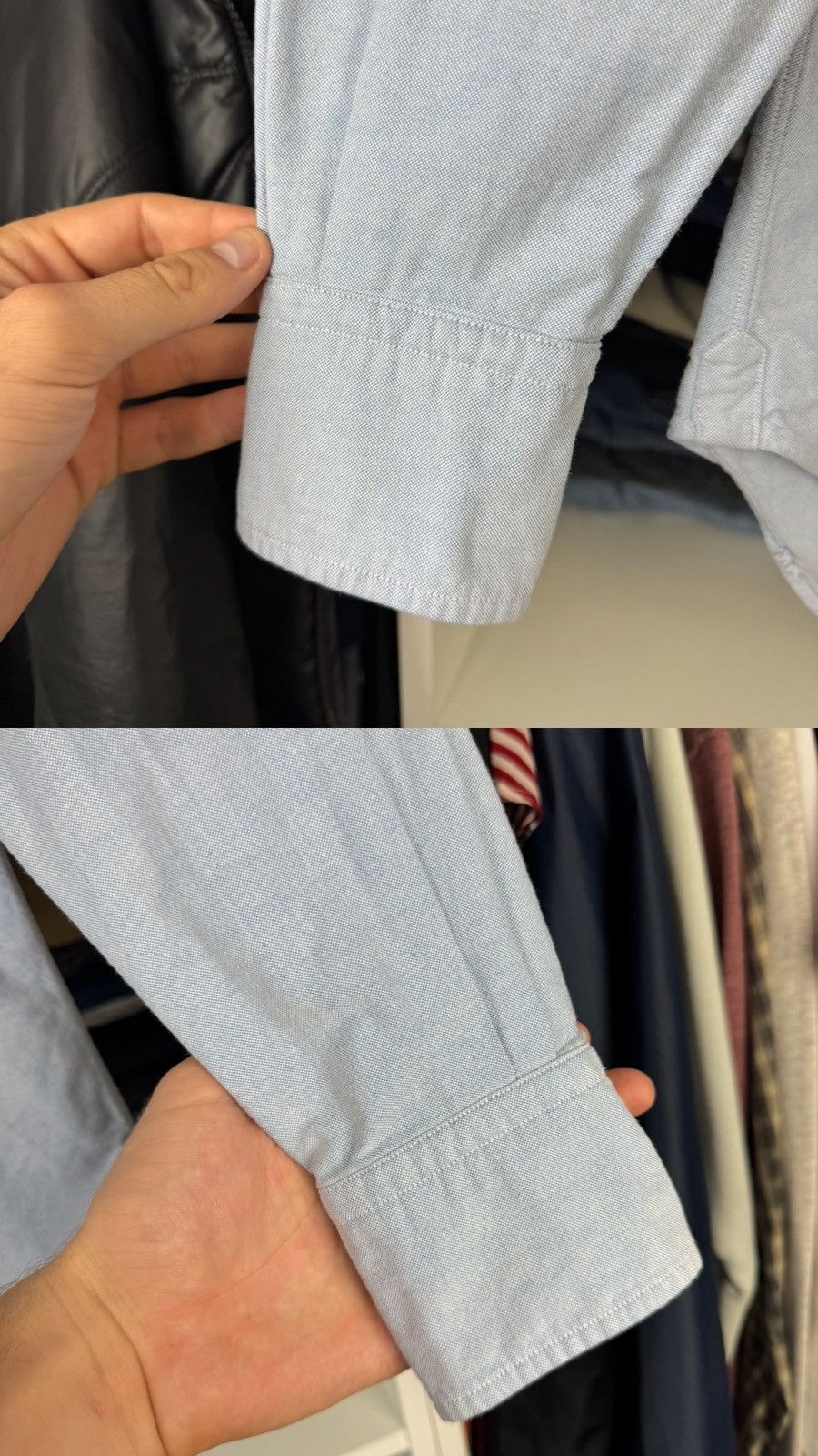 Thom Browne Button-Down Shirt Made in USA Long Sleeve Size 2