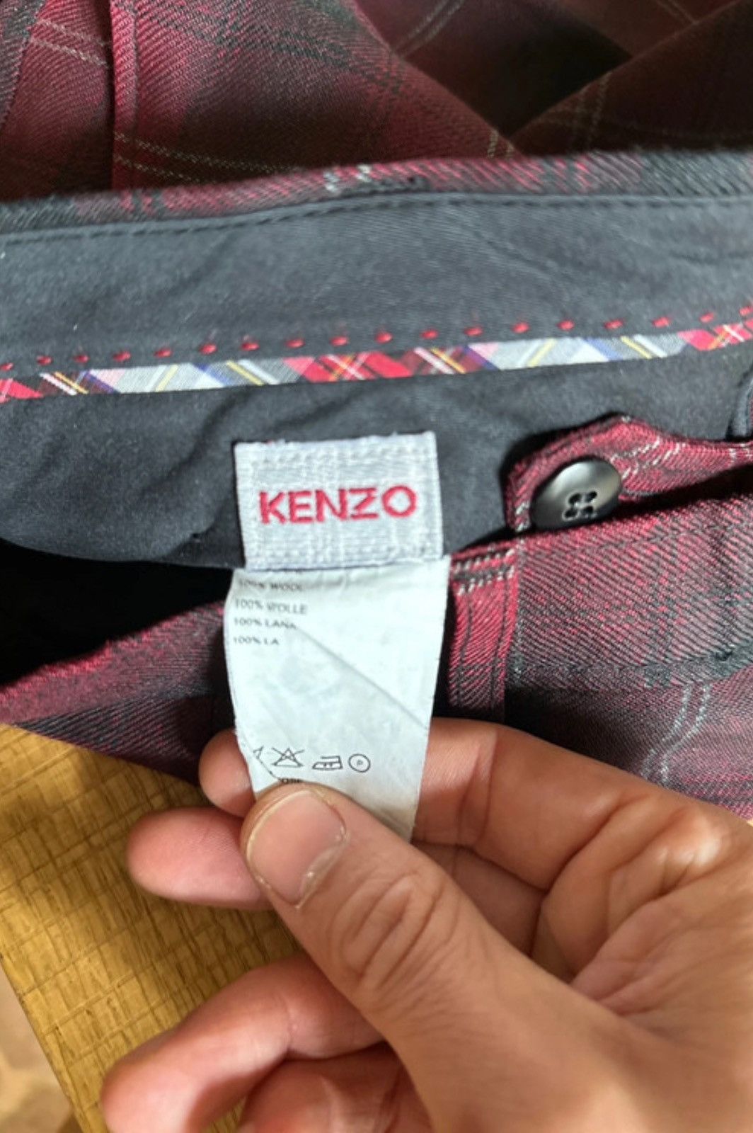 Kenzo KENZO Wool Pant Size US 31 - 3 Thumbnail