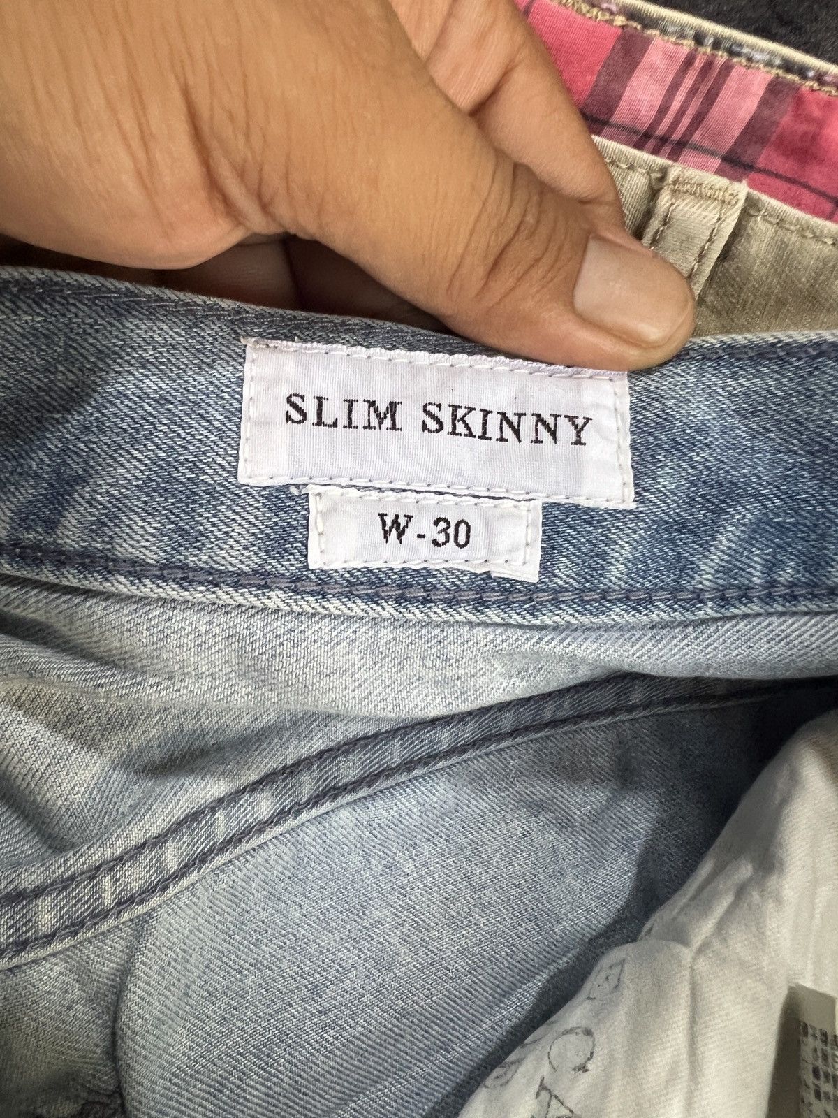 Japanese Brand 🔥Bayflow Denim Slim Skinny Distressed Denim Size US 33 - 15 Thumbnail