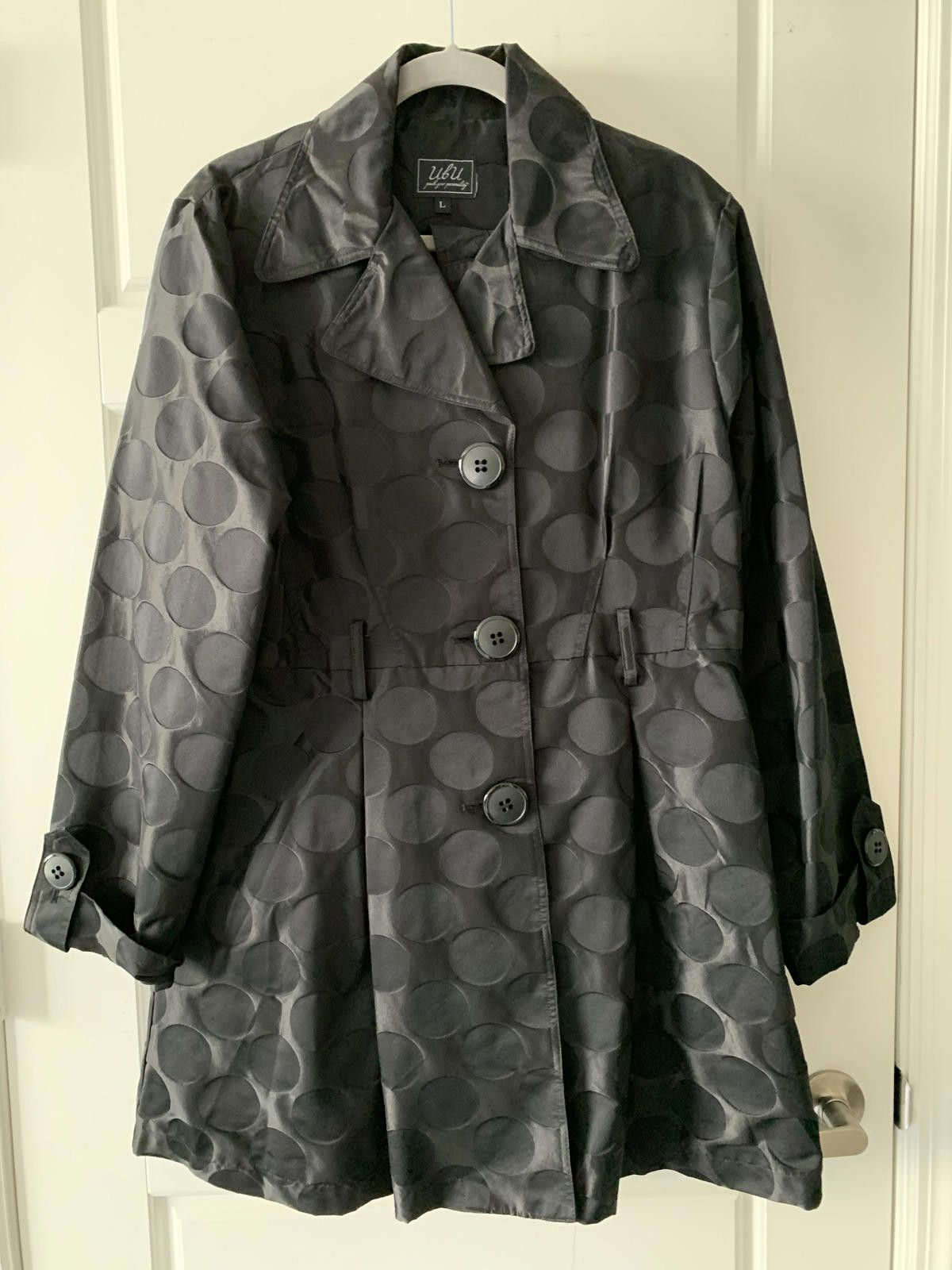 Other UBU Classic Polka Dot Trench Coat Size L / US 10 / IT 46 - 2 Thumbnail