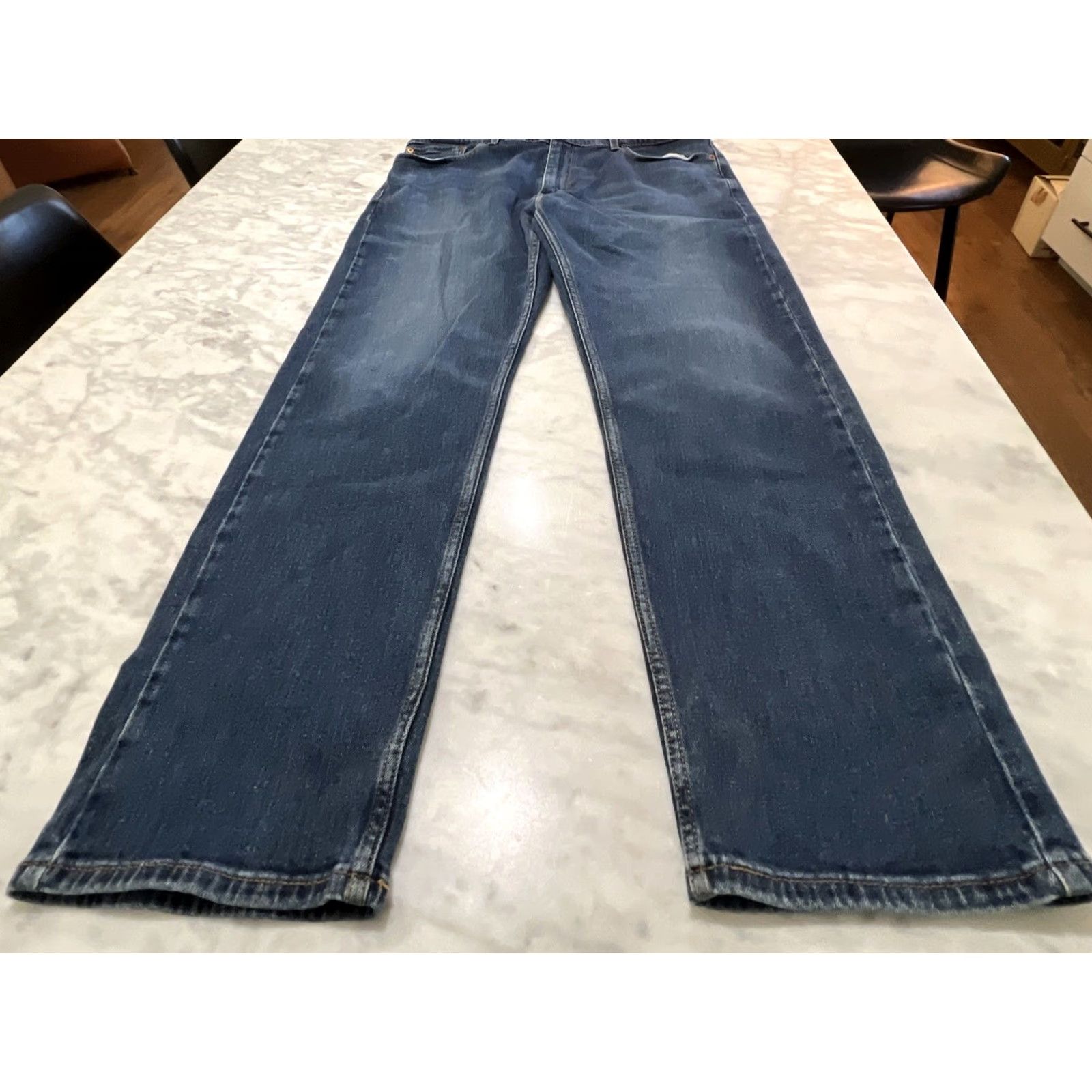 Levi's Levi's 505 Denim Jeans Men’s 38x32 38x31 Blue Straight Stretch Zipper Fly Zip Fly Regular Fit 5-Pocket Denim Jeans USA Theme Brand Levi's 500 Series Size US 38 / EU 54 - 4 Thumbnail