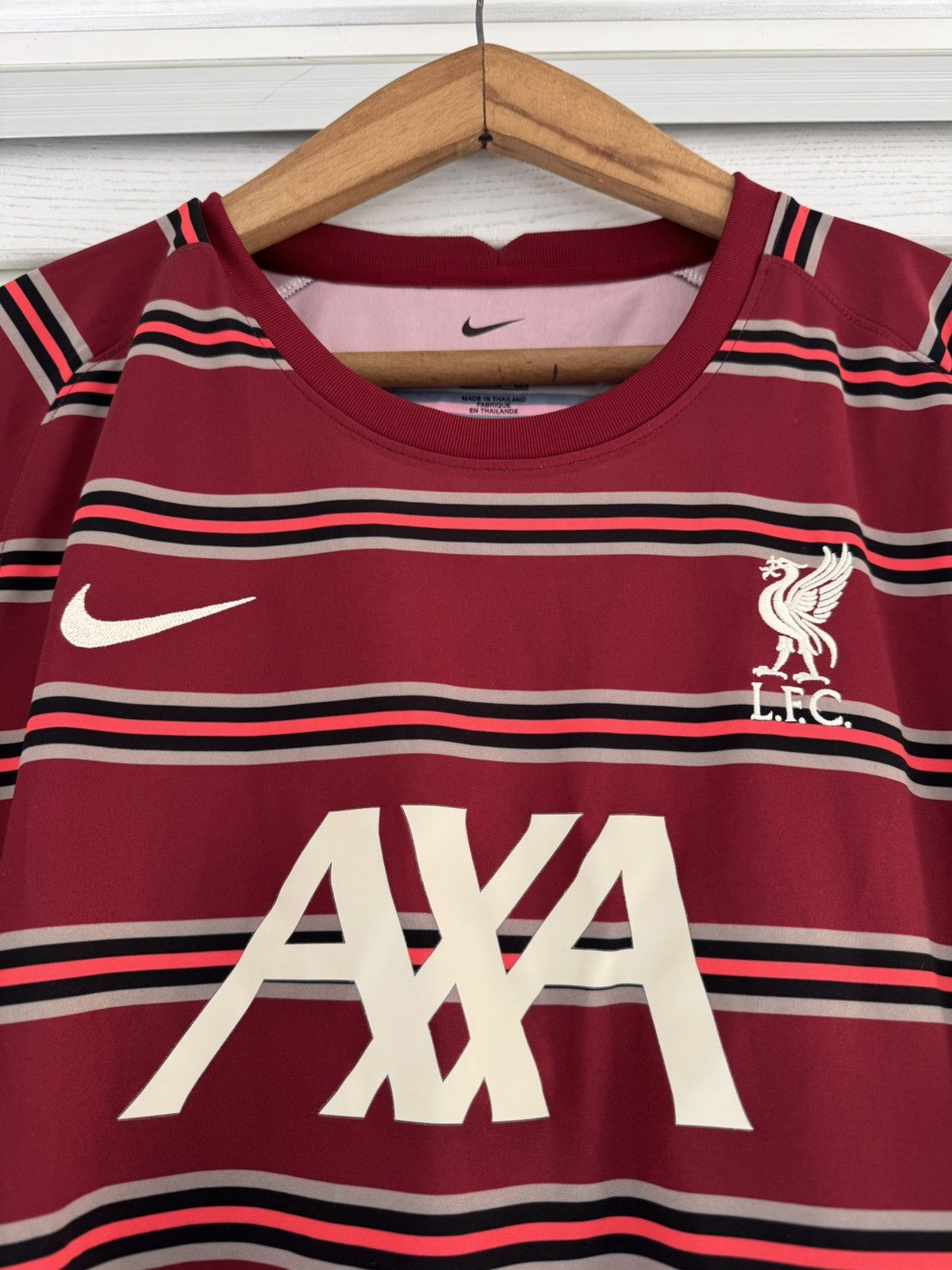 Nike Liverpool 2021-2022 Soccer Training Jersey Football Shirt Size US XXL / EU 58 / 5 - 7 Thumbnail