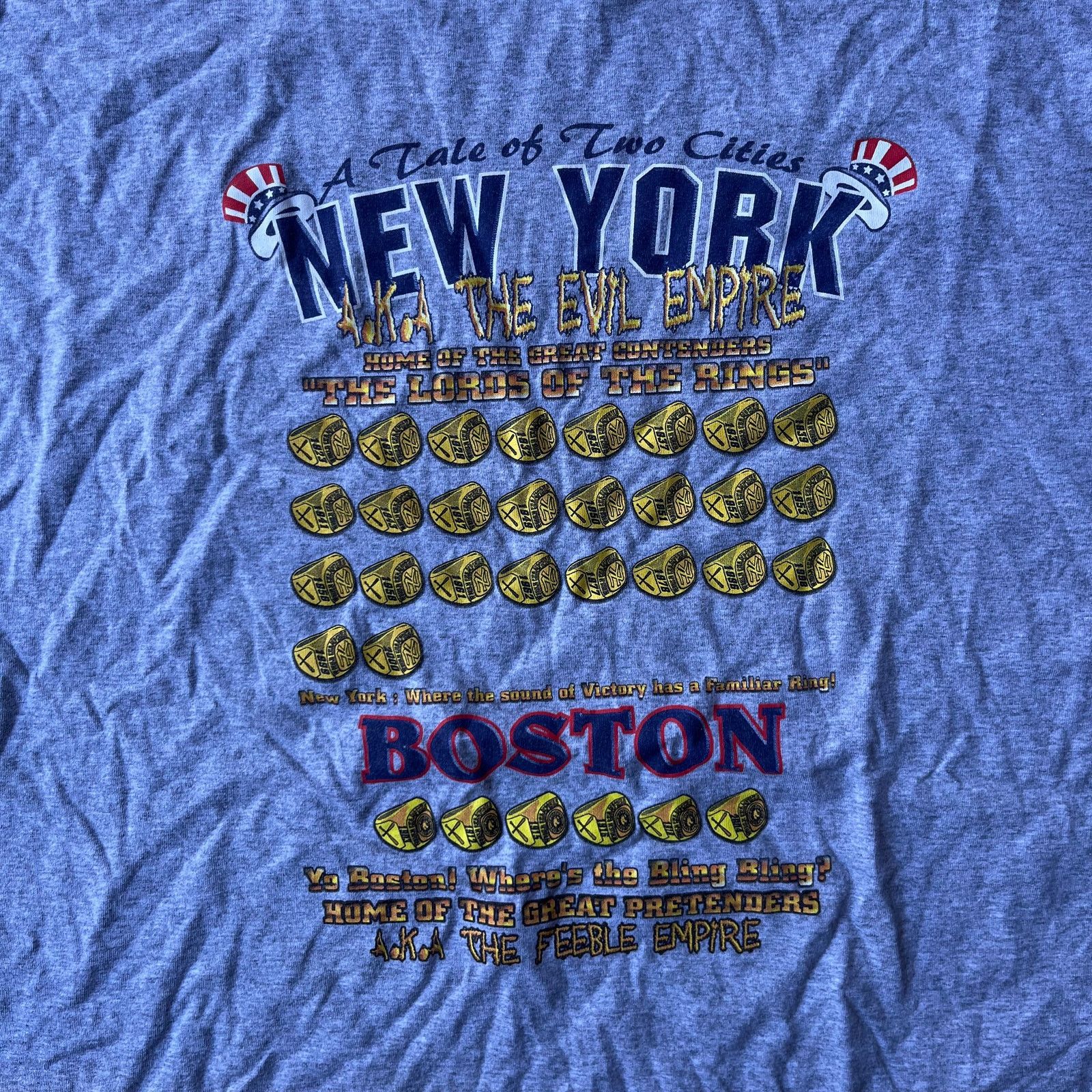 Vintage VINTAGE NEW YORK YANKEES BOSTON RED SOX MLB SHIRT MENS 2XL Size US XXL / EU 58 / 5 - 5 Thumbnail