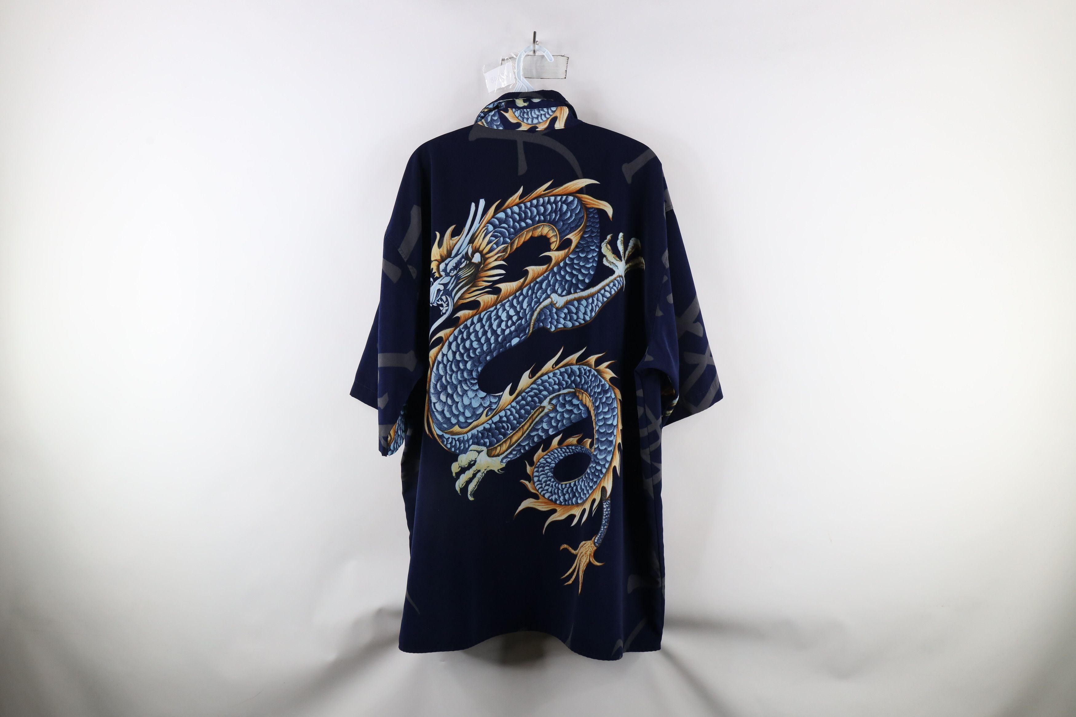 Vintage Vintage 90s Streetwear Dragon Casino Bowling Button Shirt Size US XL / EU 56 / 4 - 11 Thumbnail
