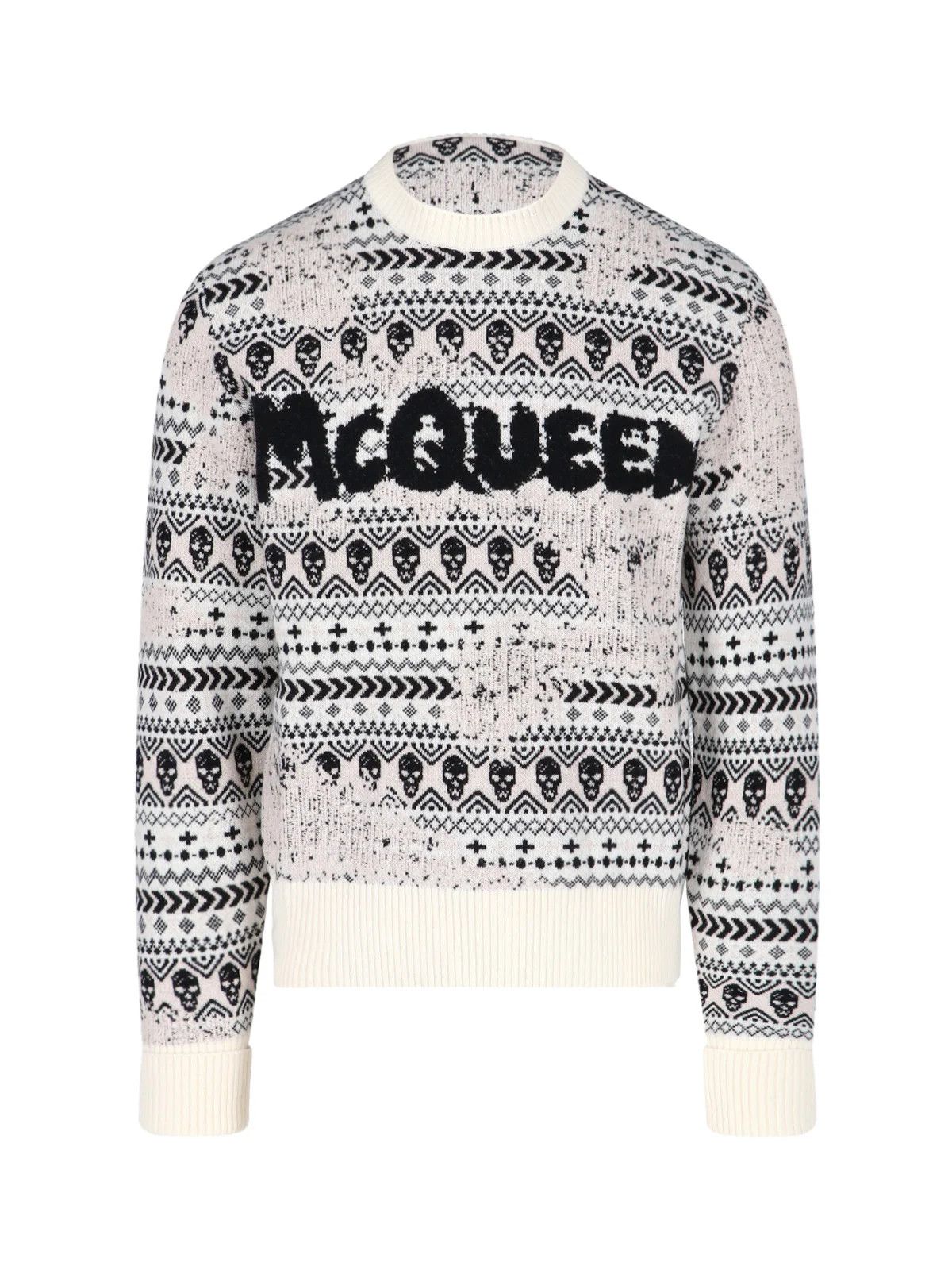 Alexander McQueen o1y1024 Sweater In Multicolor Size US XL / EU 56 / 4 - 1 Thumbnail