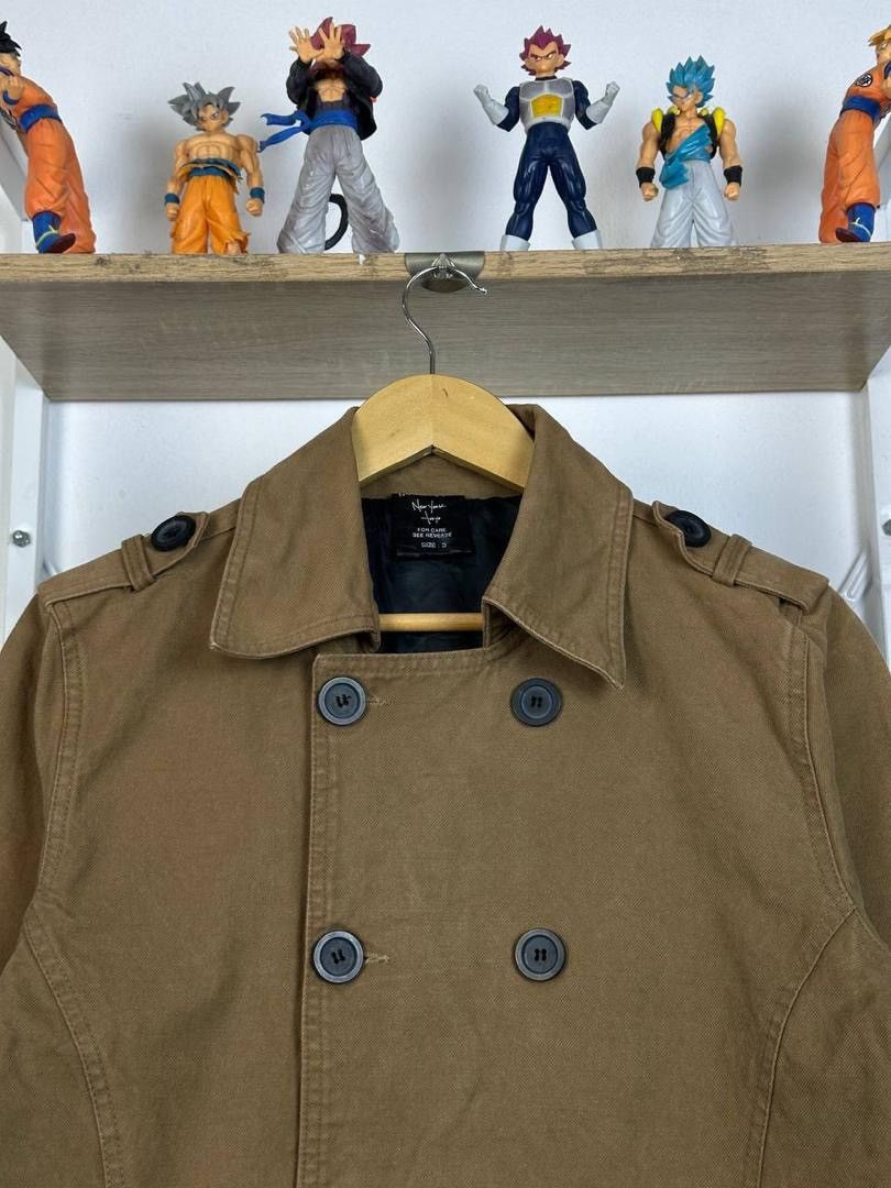 Number (N)ine Number (N)ine Cotton / Denim Down Coat (Pit 19) Size US XXS / EU 40 - 2 Thumbnail