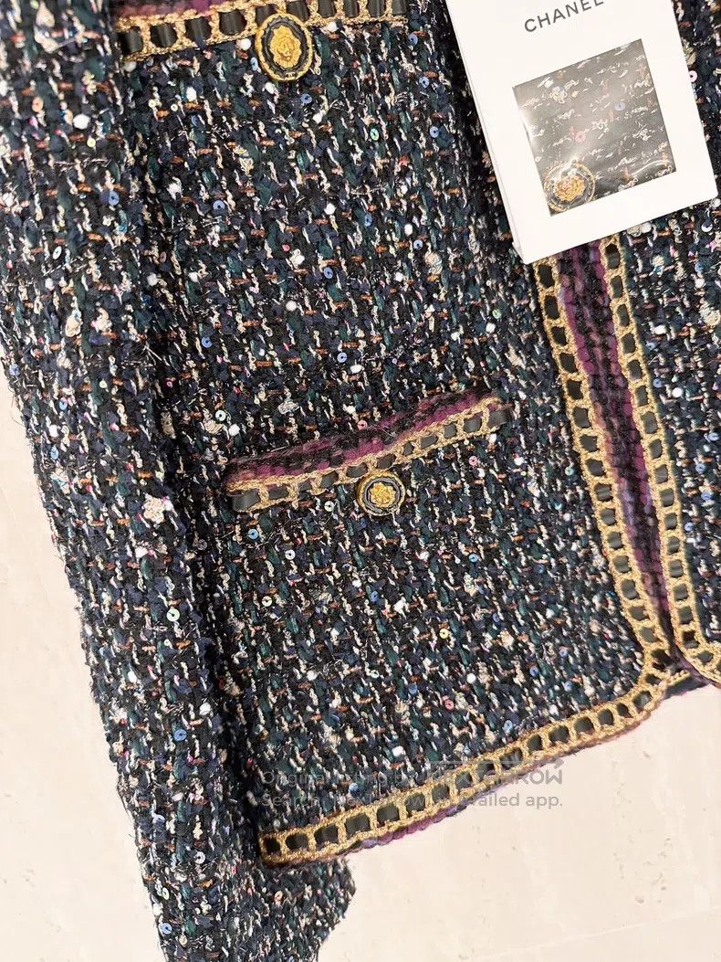 Chanel Chanel 21A Castle Series High-end Handicraft Workshop Blac Size XXS / US 00 / IT 34 - 4 Thumbnail