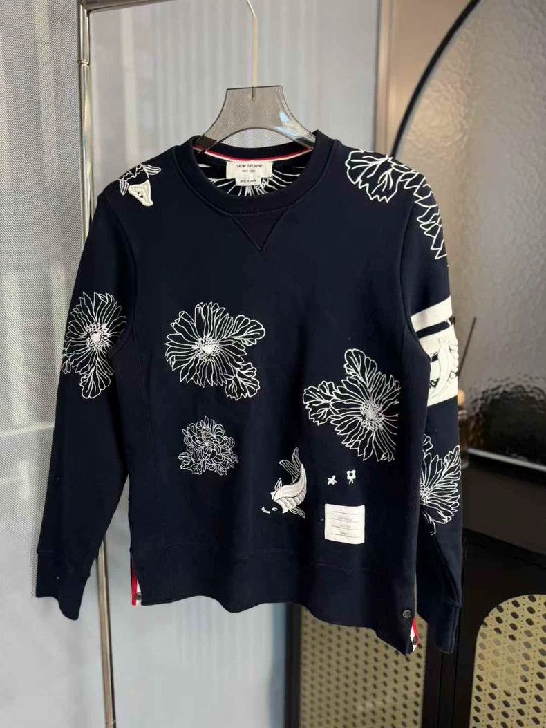 Thom Browne Thom Browne size2 Round collar hoodie Size US M / EU 48-50 / 2 - 1 Thumbnail
