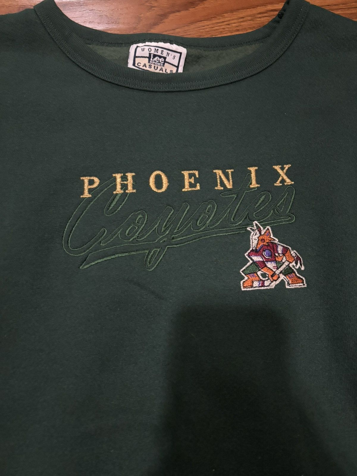 Lee × NHL × Vintage PHOENIX COYOTES LONG SLEEVE Size M / US 6-8 / IT 42-44 - 2 Thumbnail