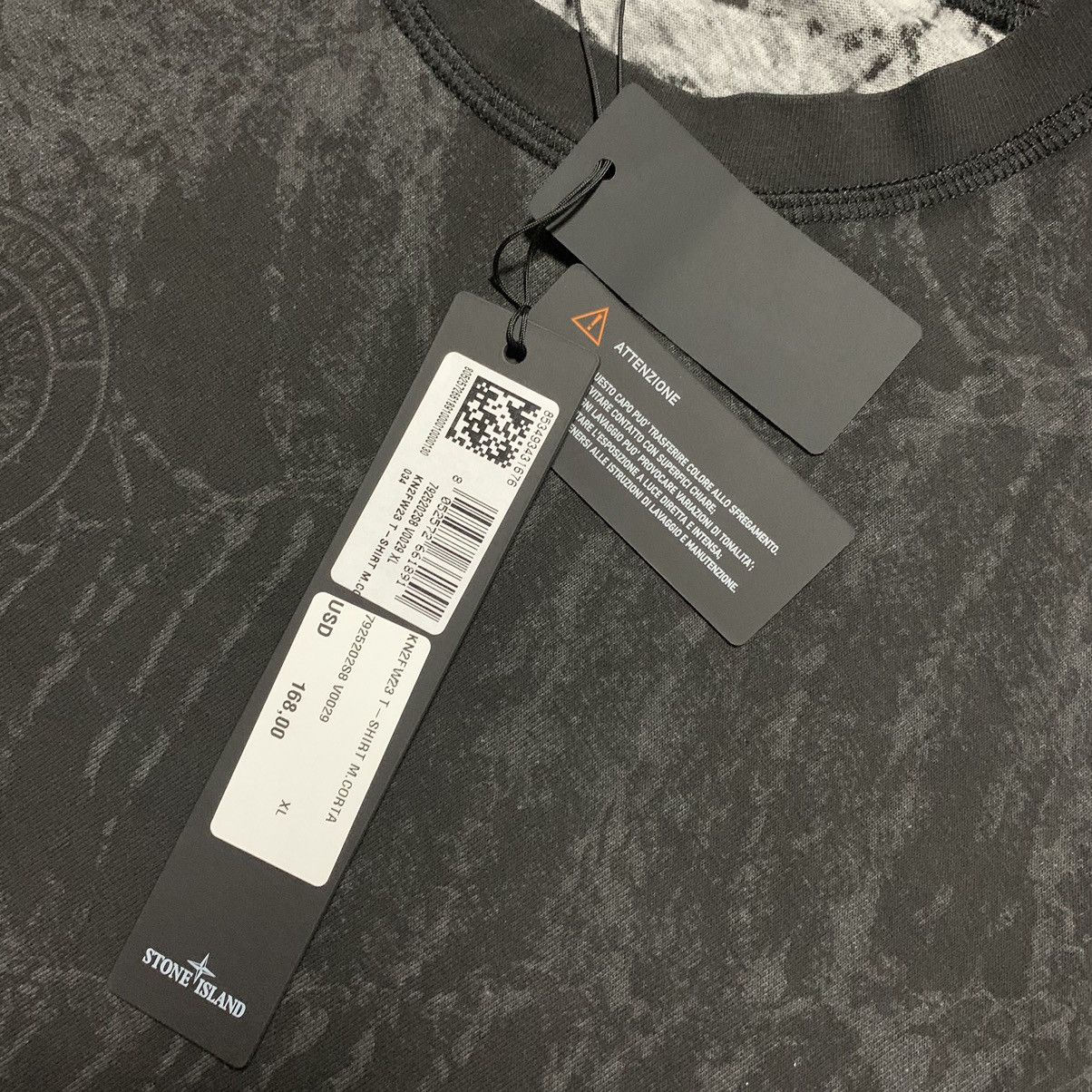 Stone Island × Supreme Supreme Stone Island Spider Web Tee Size US XL / EU 56 / 4 - 22 Thumbnail