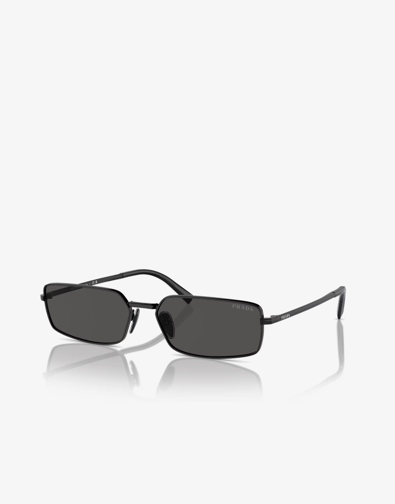 Prada PRADA - PR A60S black/black sunglasses y2k matrix Size ONE SIZE - 2 Thumbnail