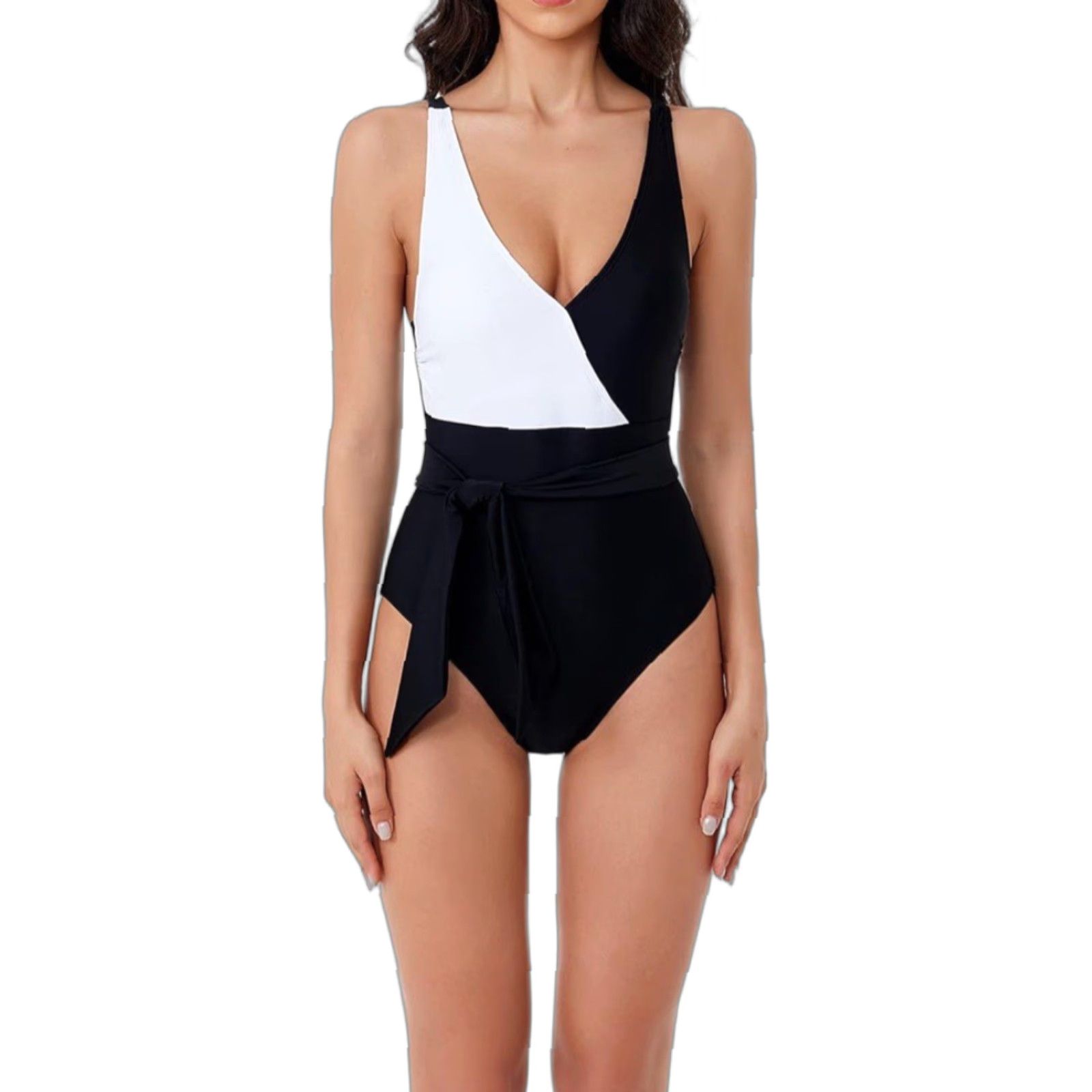 Vintage NWT BCA by Rebecca Virtue Women's Standard Megan One Piece Swimsuit - Size L Size ONE SIZE - 1 Thumbnail