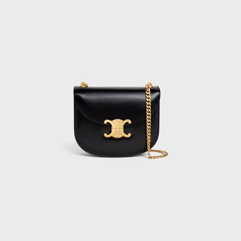 Celine o1w1db10426 Size: OS/Chain Besace Clea in Black Size ONE SIZE - 1 Thumbnail