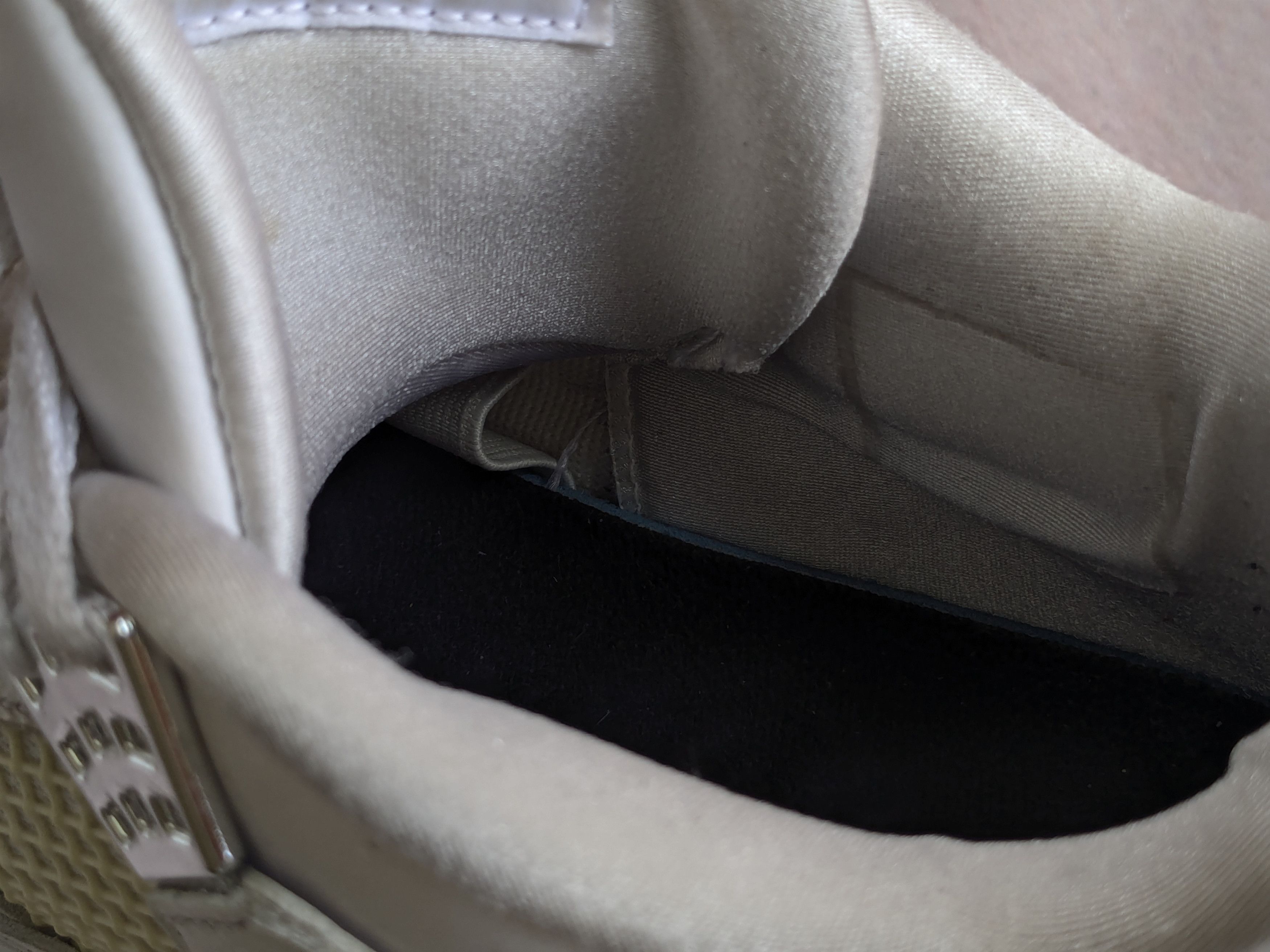 Jordan Brand Nike Air Jordan 4 Retro Pure Money 12 White Silver Leather Size US 12 / EU 45 - 8 Thumbnail