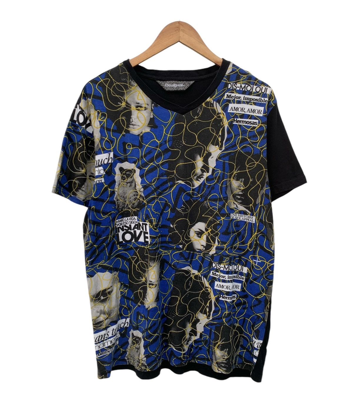 Desigual × Japanese Brand Japanese Brand Desigual Tee Size US XL / EU 56 / 4 - 1 Thumbnail
