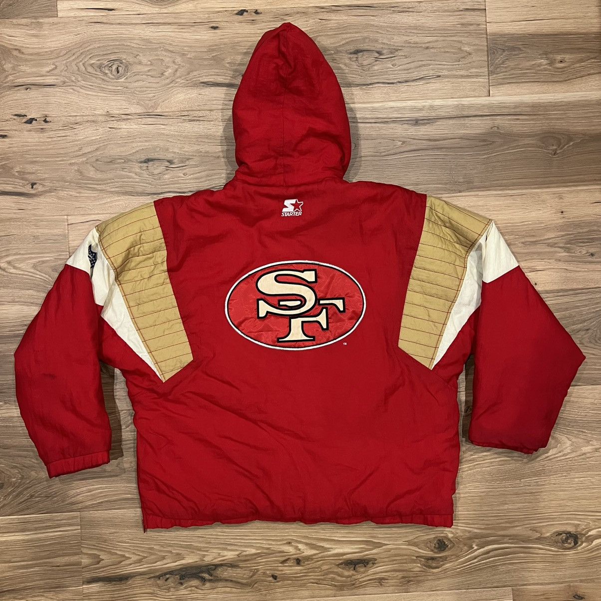 Starter Vintage San Francisco 49ers Starter 1/4 Zip Pullover XL Size US XL / EU 56 / 4 - 4 Thumbnail