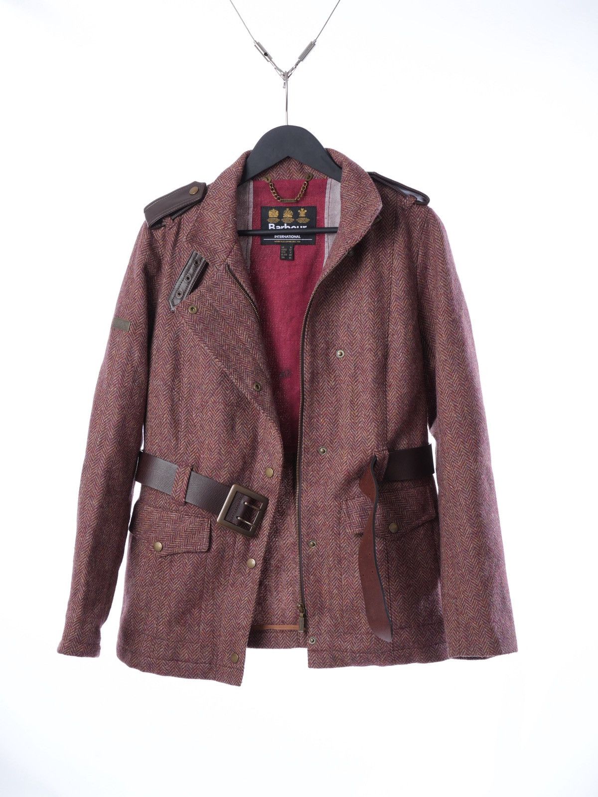 Barbour Barbour Wool Perfecto Jacket sz 16 Size XL / US 12-14 / IT 48-50 - 2 Thumbnail