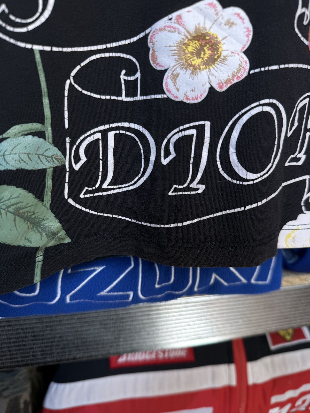 Dior Crazy CHRISTIAN DIOR Flowers Long Sleeve Size L / US 10 / IT 46 - 16 Thumbnail