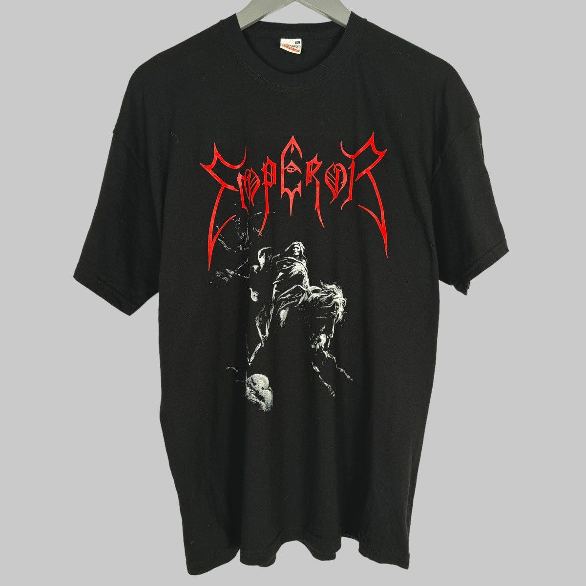 Band Tees Vintage 2000 Emperor Gustave Doré Self Titled Cover T Shirt Size US XL / EU 56 / 4 - 1 Thumbnail