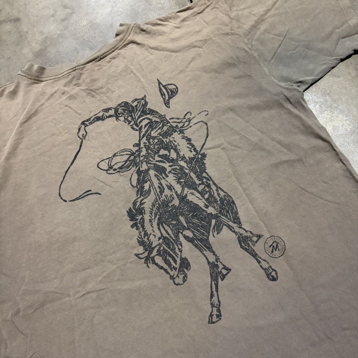 Marlboro Vintage Marlboro Country Store Pocket Tshirt Western Cowboy Size US XL / EU 56 / 4 - 4 Thumbnail