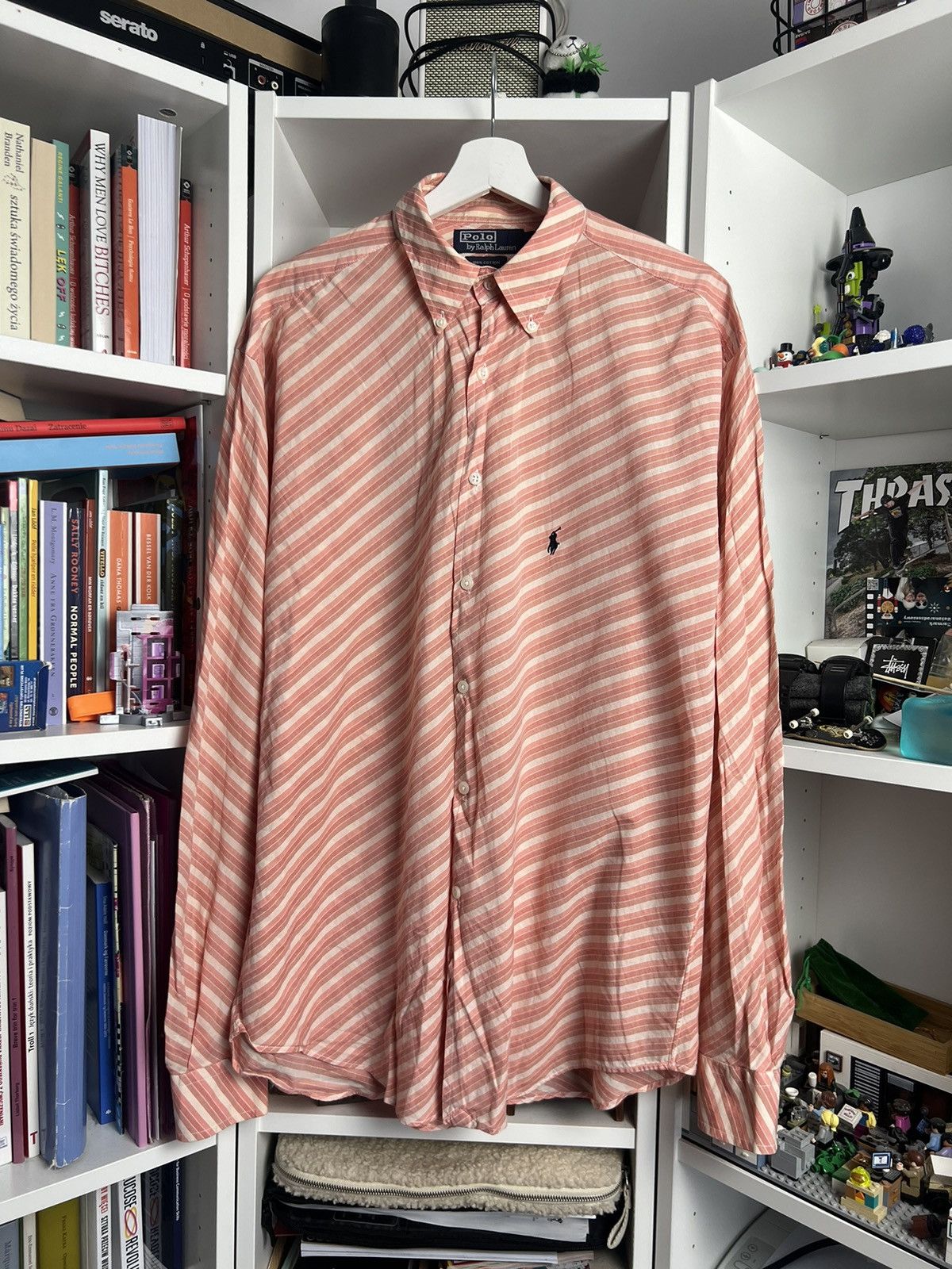 Designer × Polo Ralph Lauren × Ralph Lauren Vintage y2k Polo Ralph Lauren striped shirt XL old money 00s Size US XL / EU 56 / 4 - 1 Thumbnail